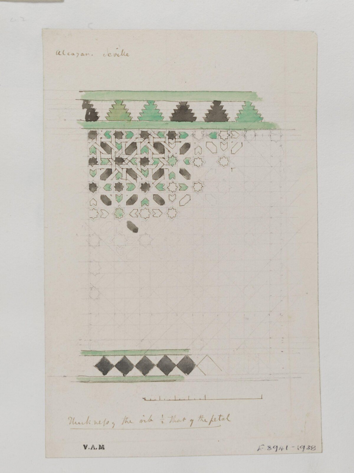 Drawing, James William Wild, 1840s