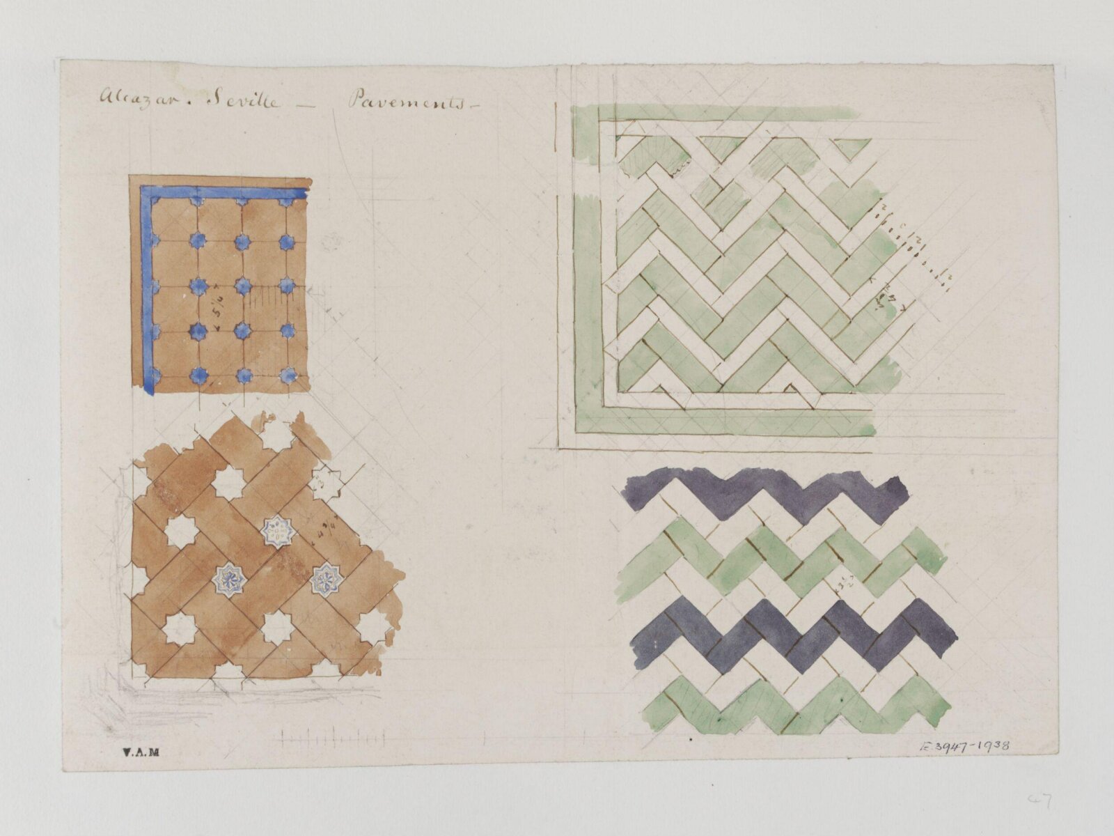 Drawing, James William Wild, 1840s
