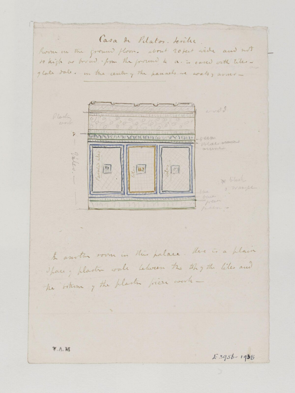 Drawing, James William Wild, 1840s