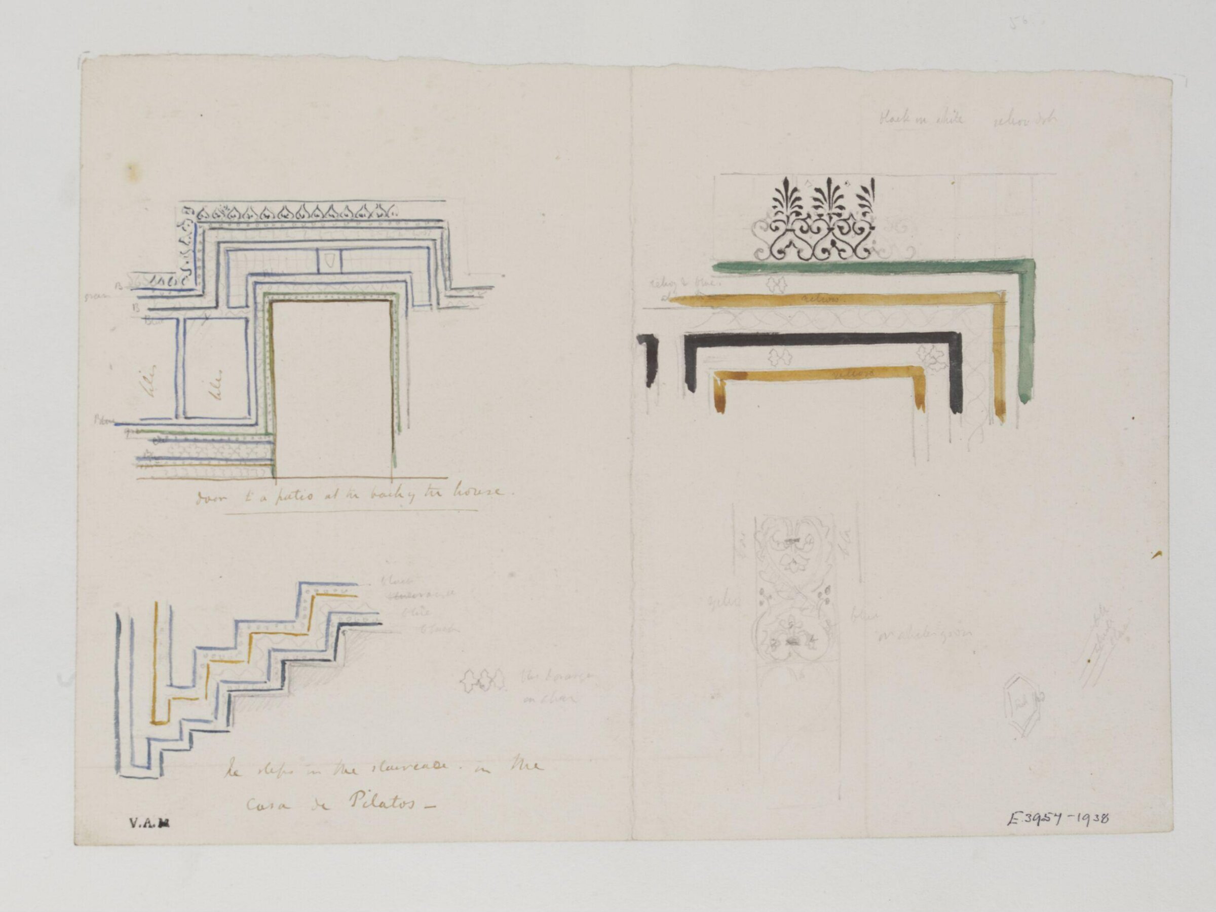 Drawing, James William Wild, 1840s