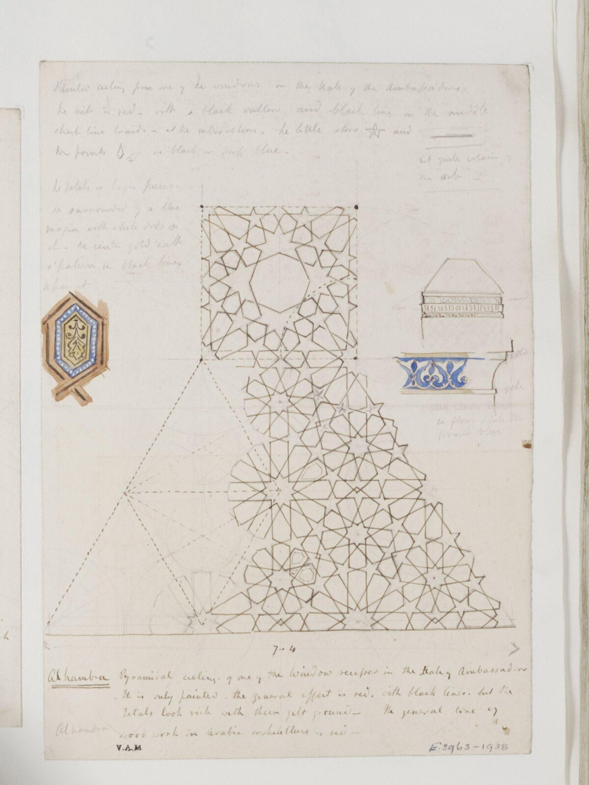 Drawing, James William Wild, 1840s