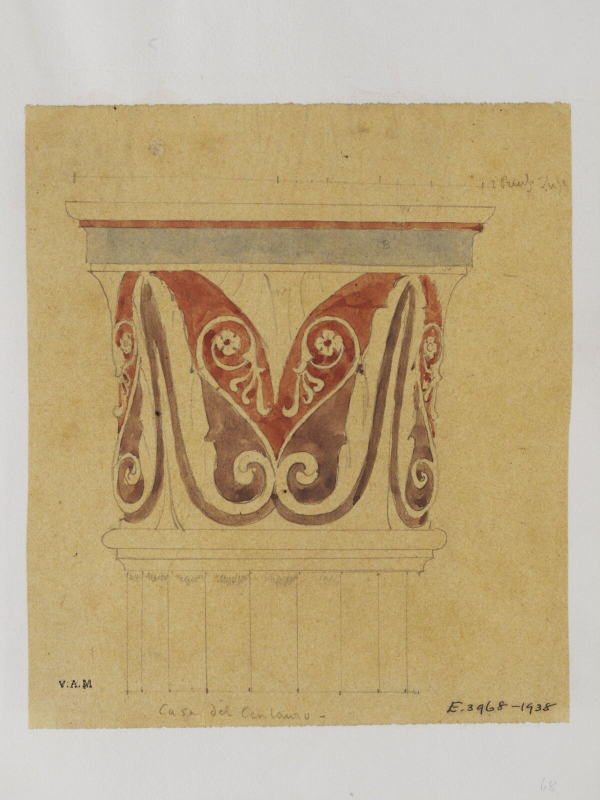 Drawing, James William Wild, 1840s