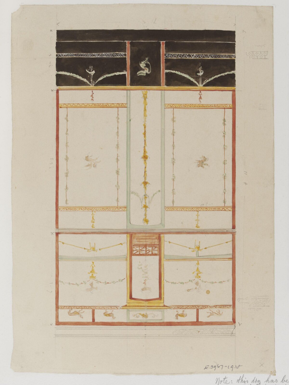 Drawing, James William Wild, 1840s