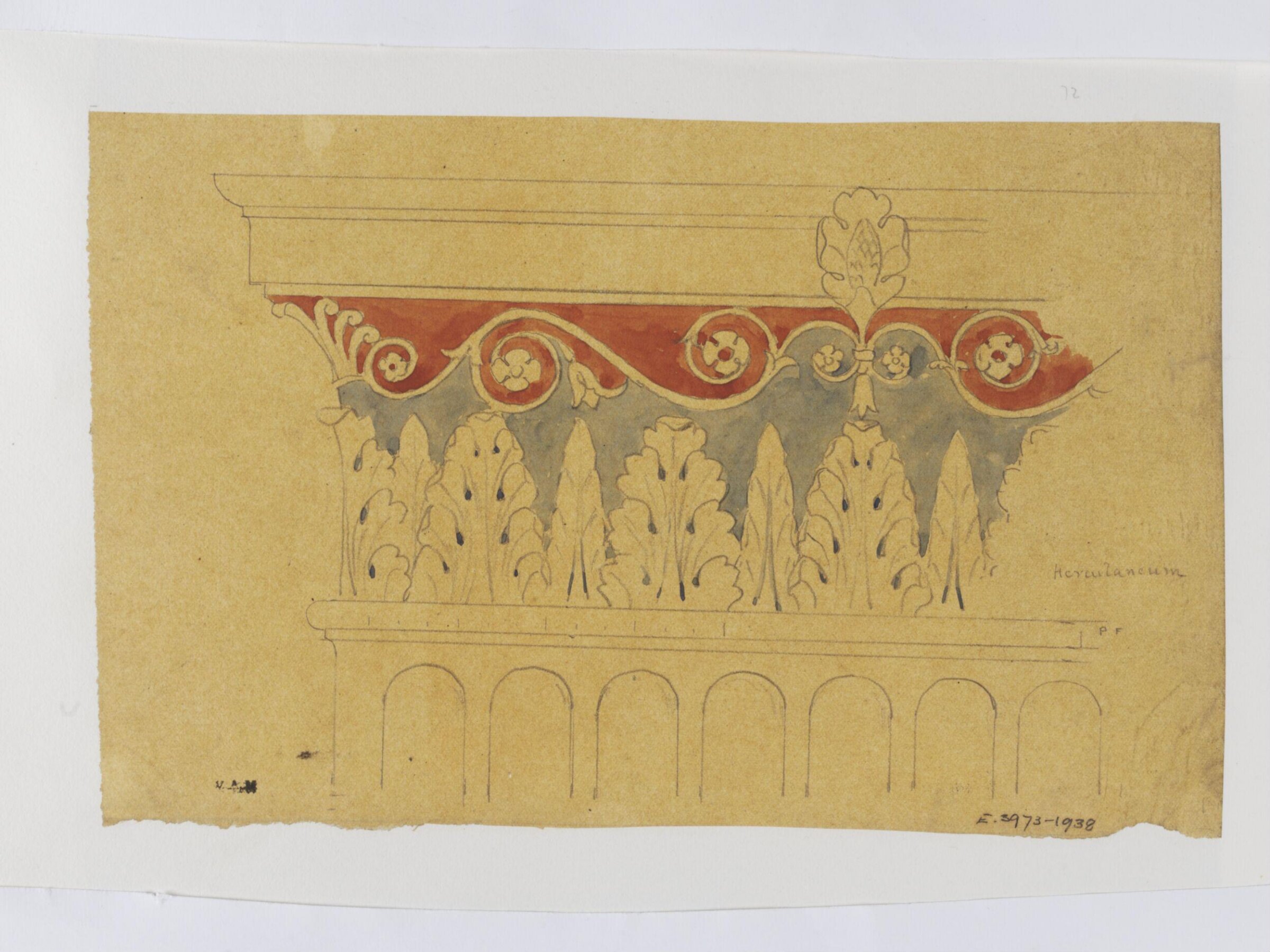 Drawing, James William Wild, 1840s