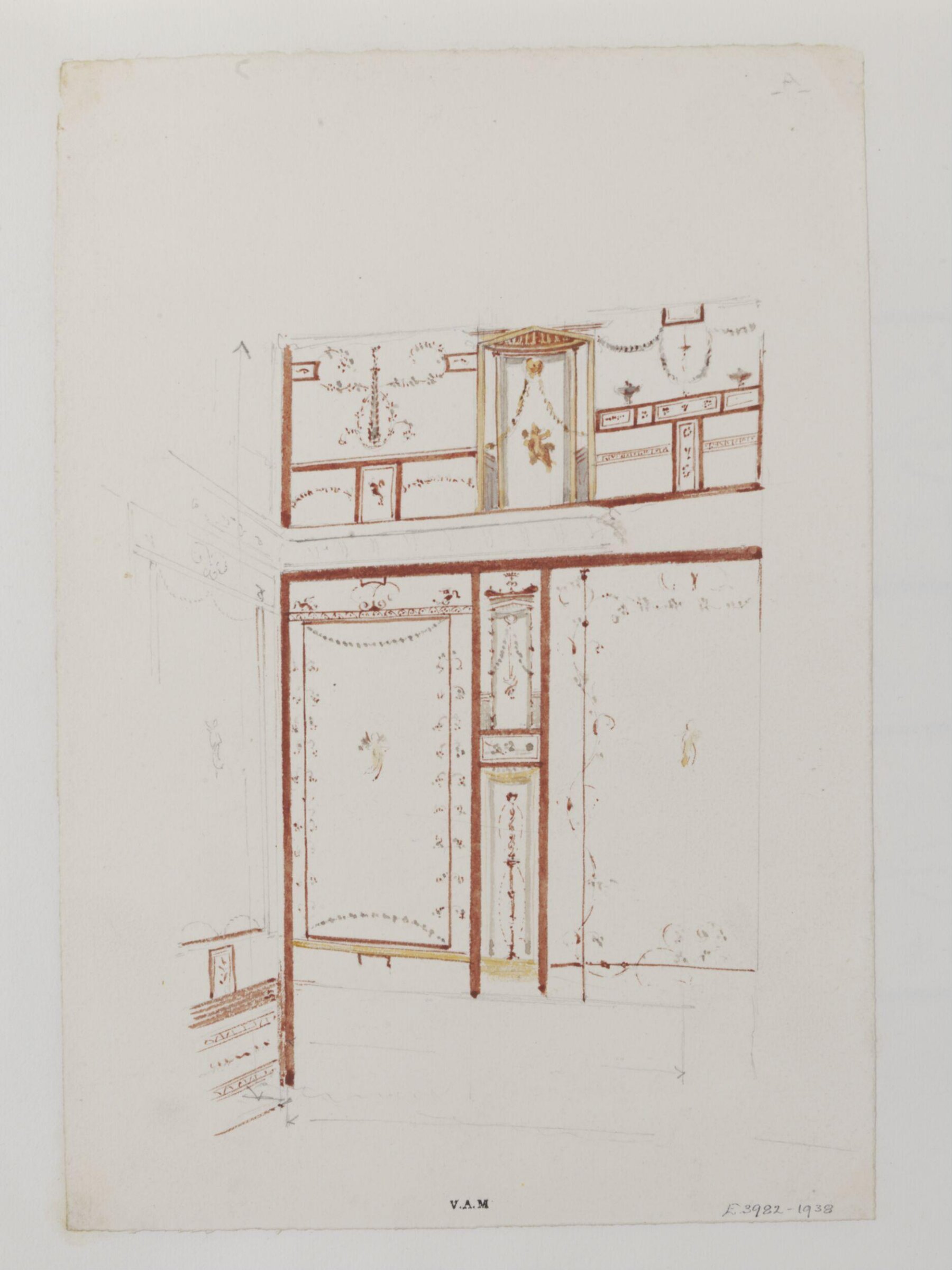 Drawing, James William Wild, 1840s