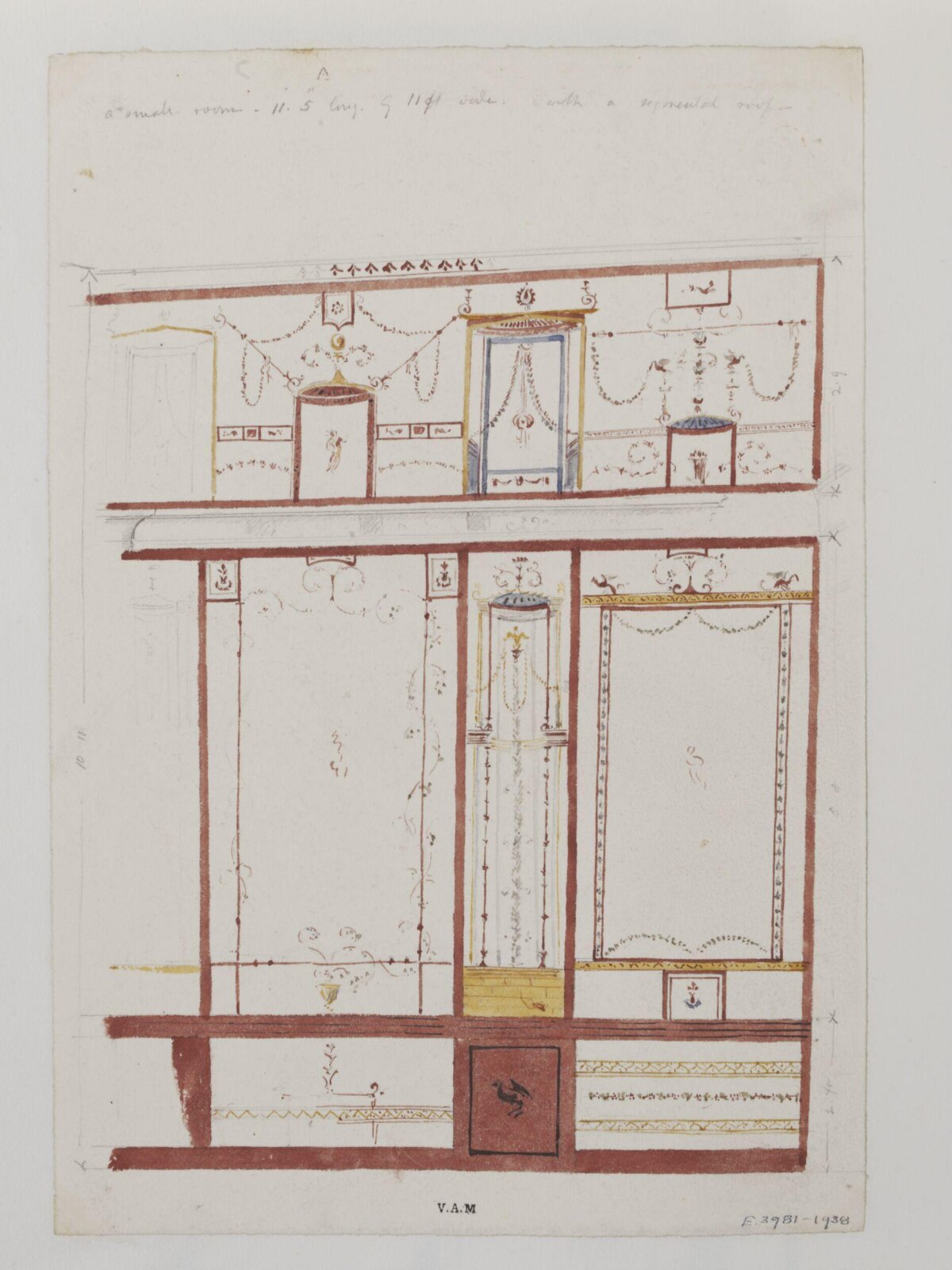 Drawing, James William Wild, 1840s