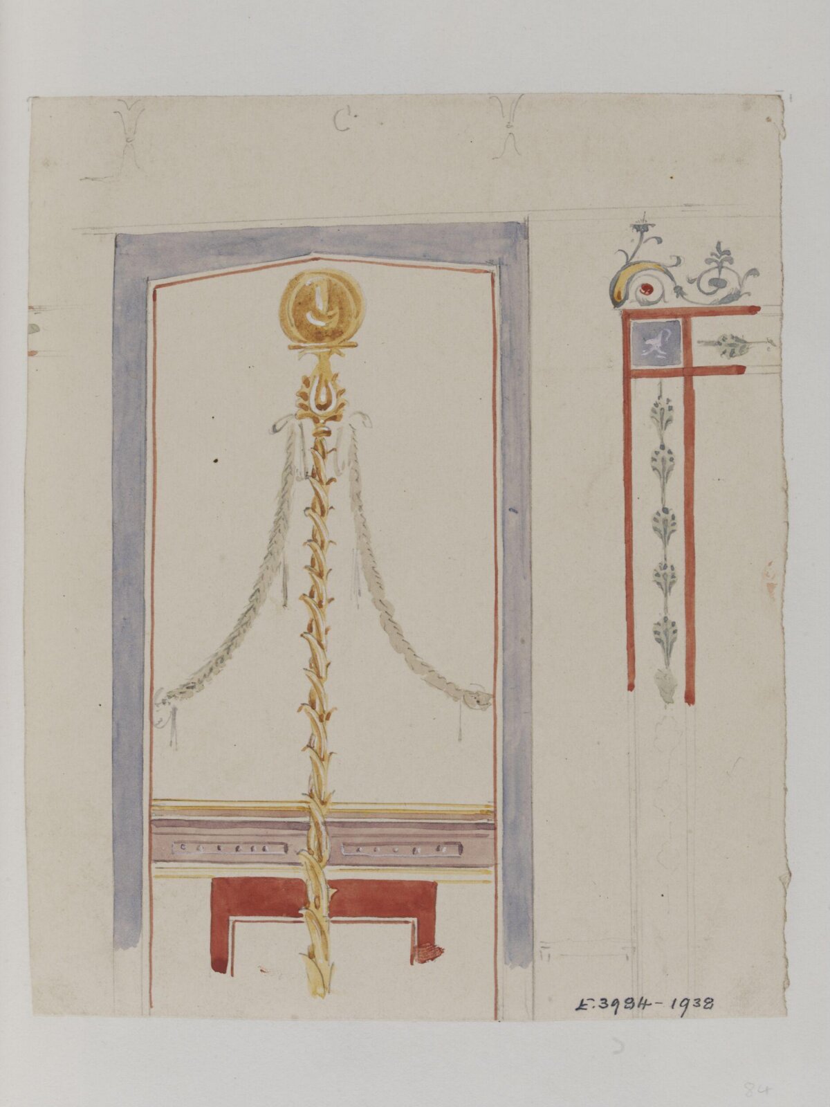 Drawing, James William Wild, 1840s