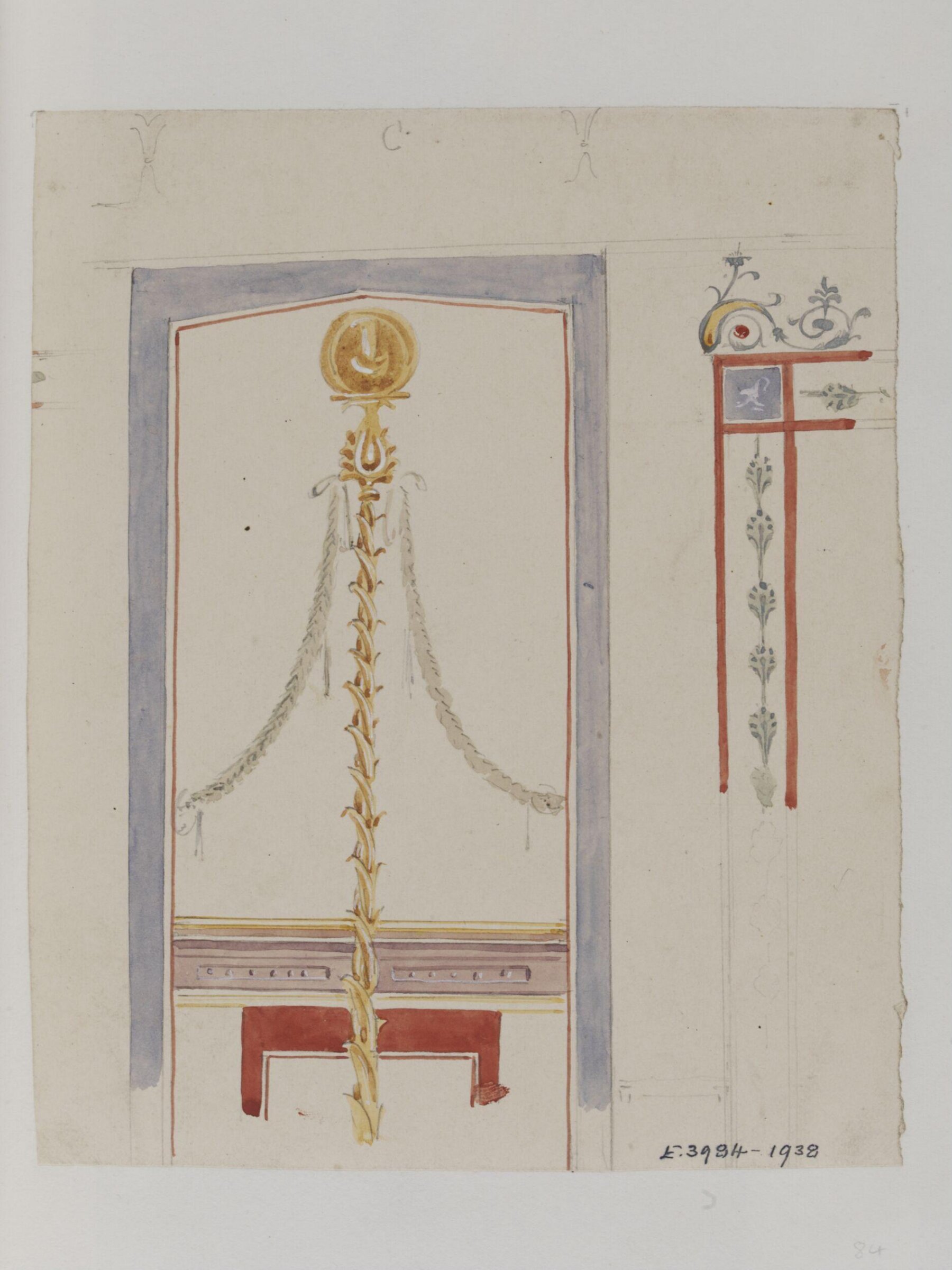 Drawing, James William Wild, 1840s
