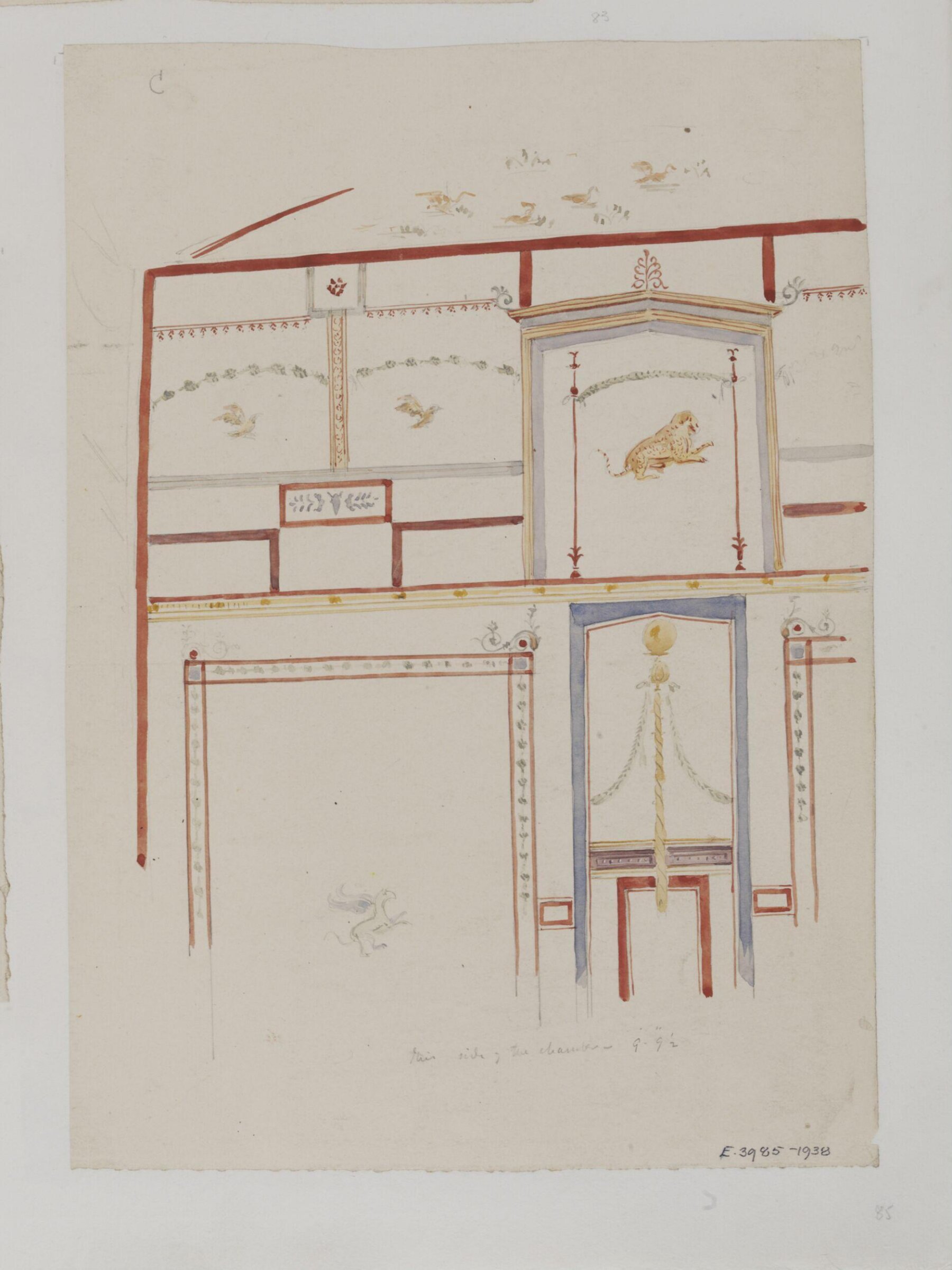Drawing, James William Wild, 1840s