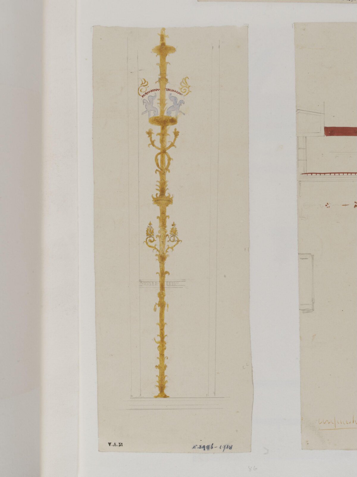Drawing, James William Wild, 1840s