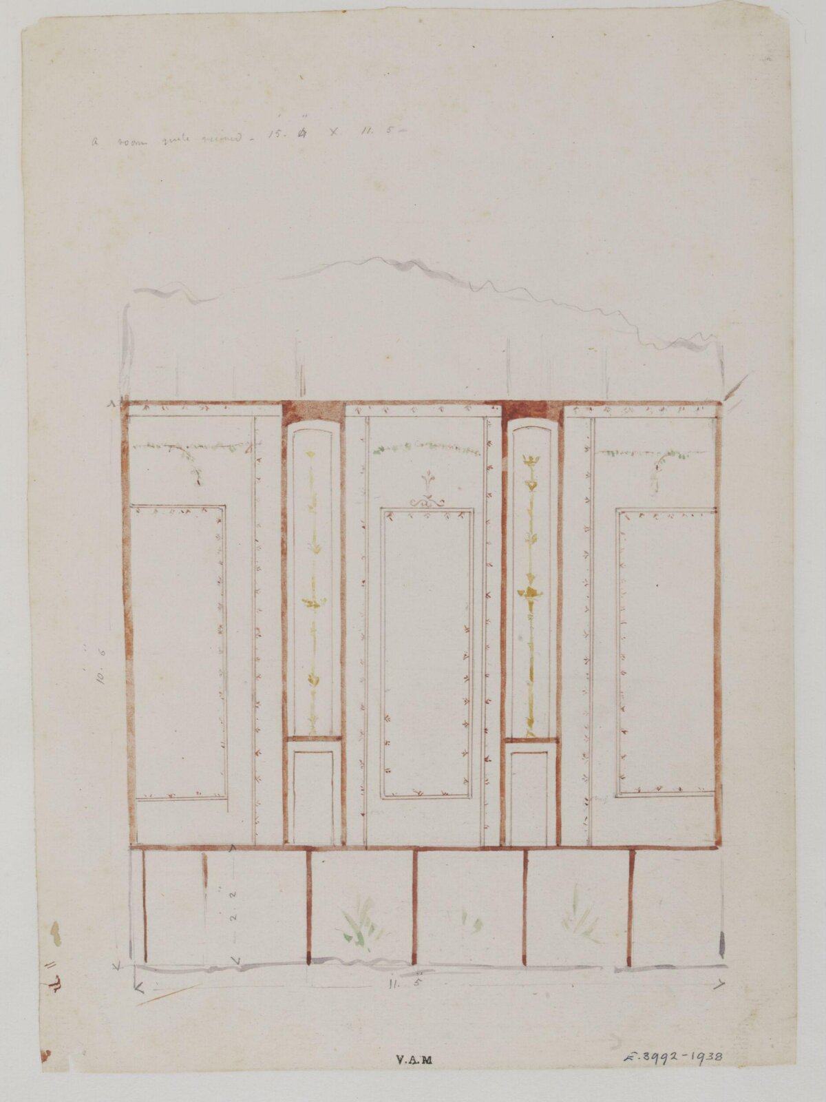 Drawing, James William Wild, 1840s