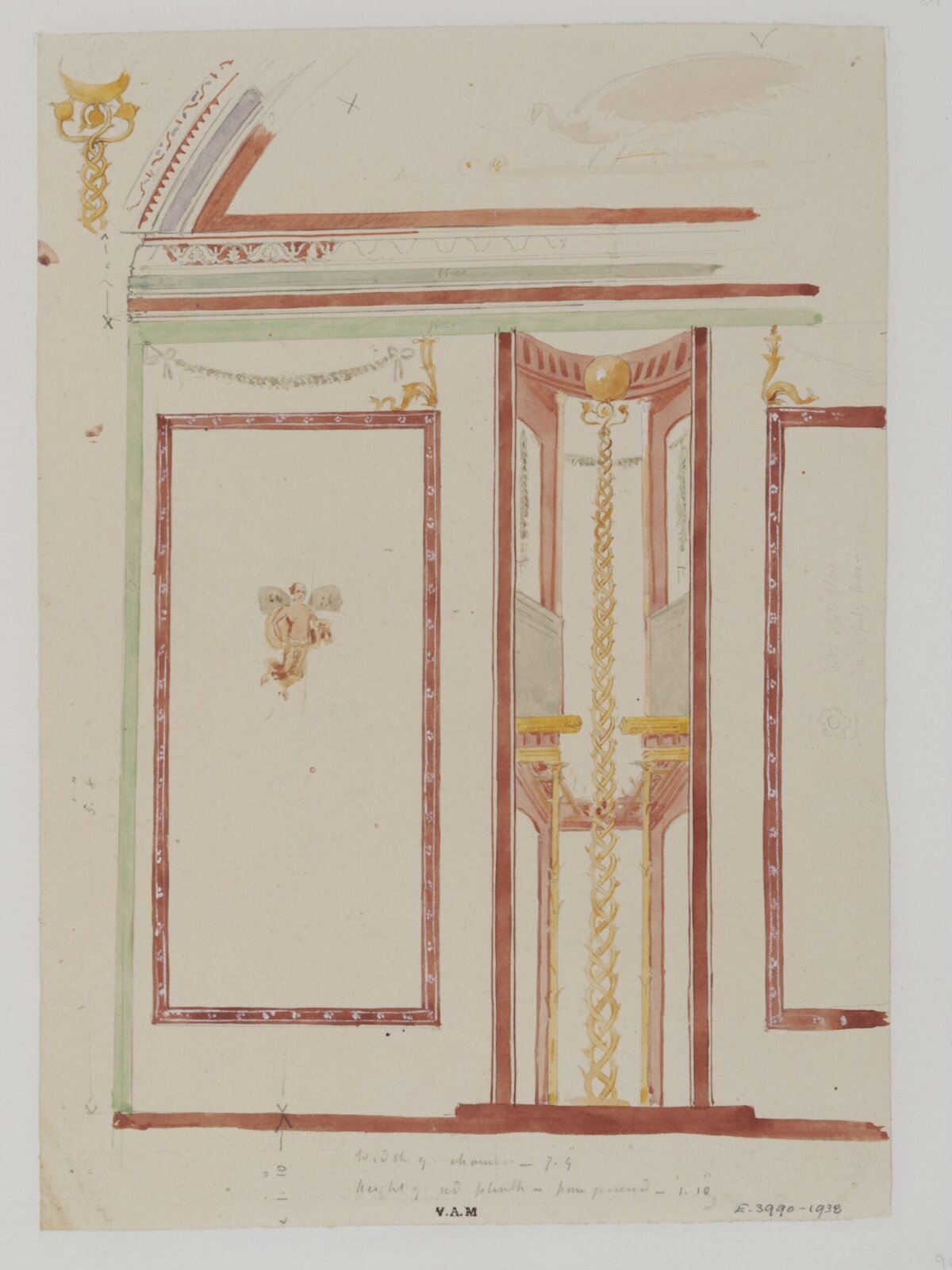 Drawing, James William Wild, 1840s