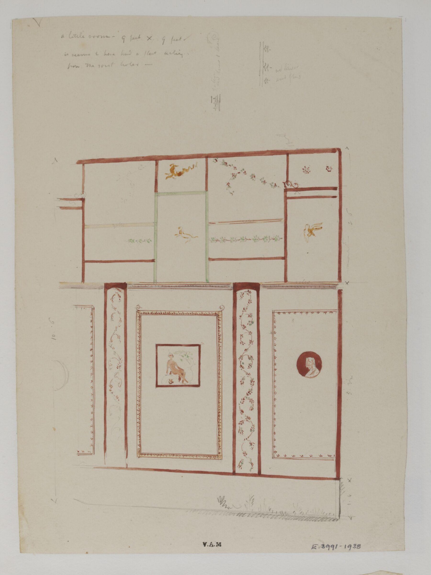 Drawing, James William Wild, 1840s