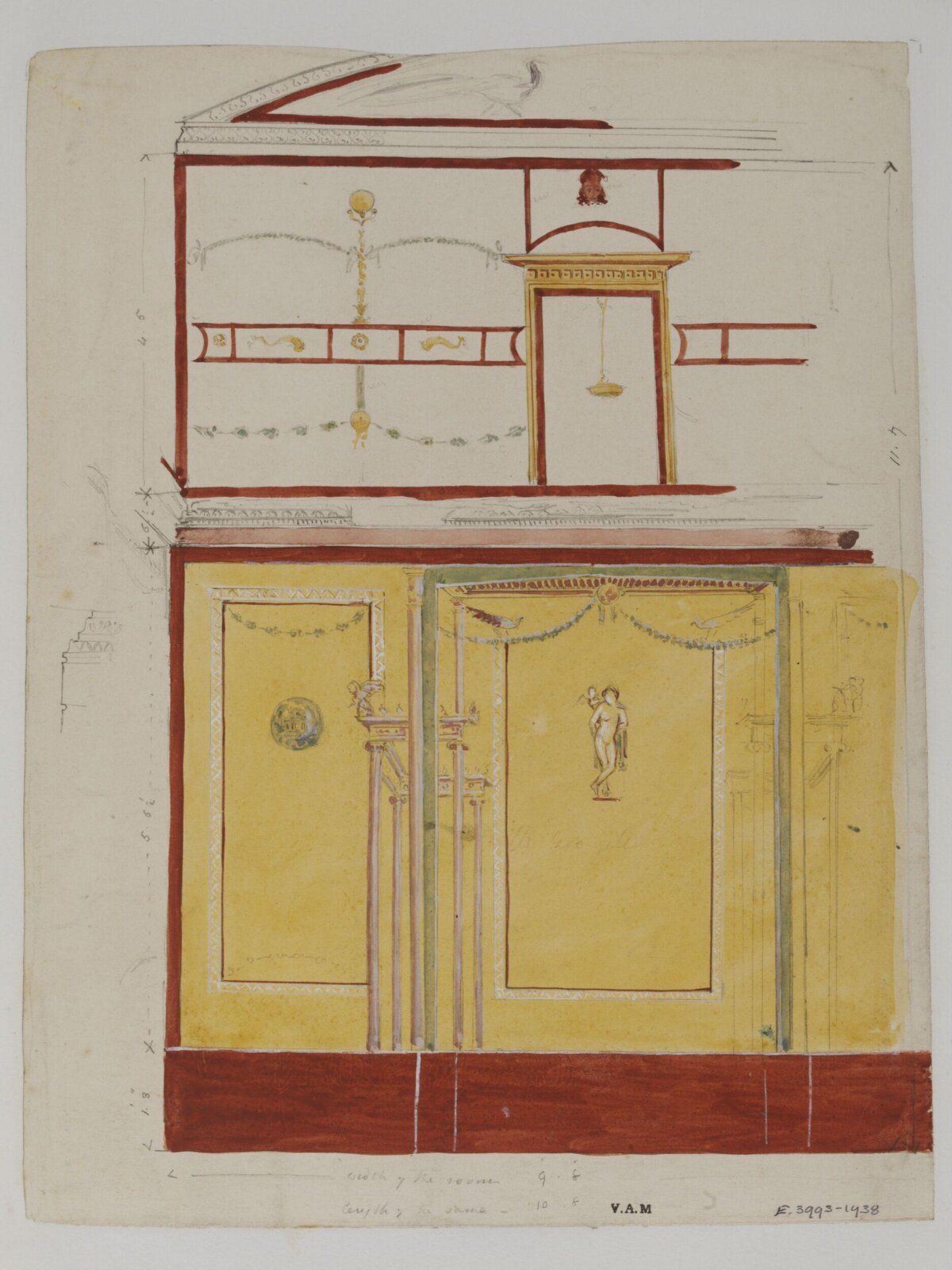 Drawing, James William Wild, 1840s