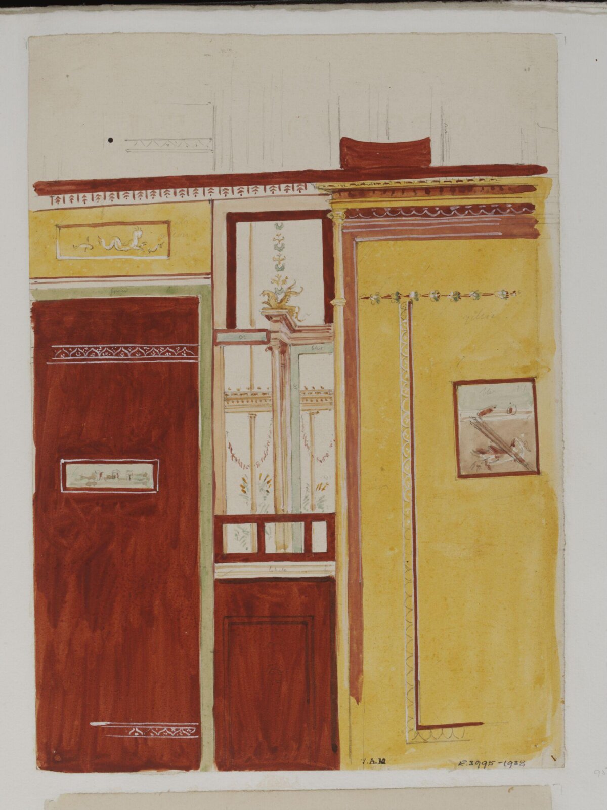 Drawing, James William Wild, 1840s
