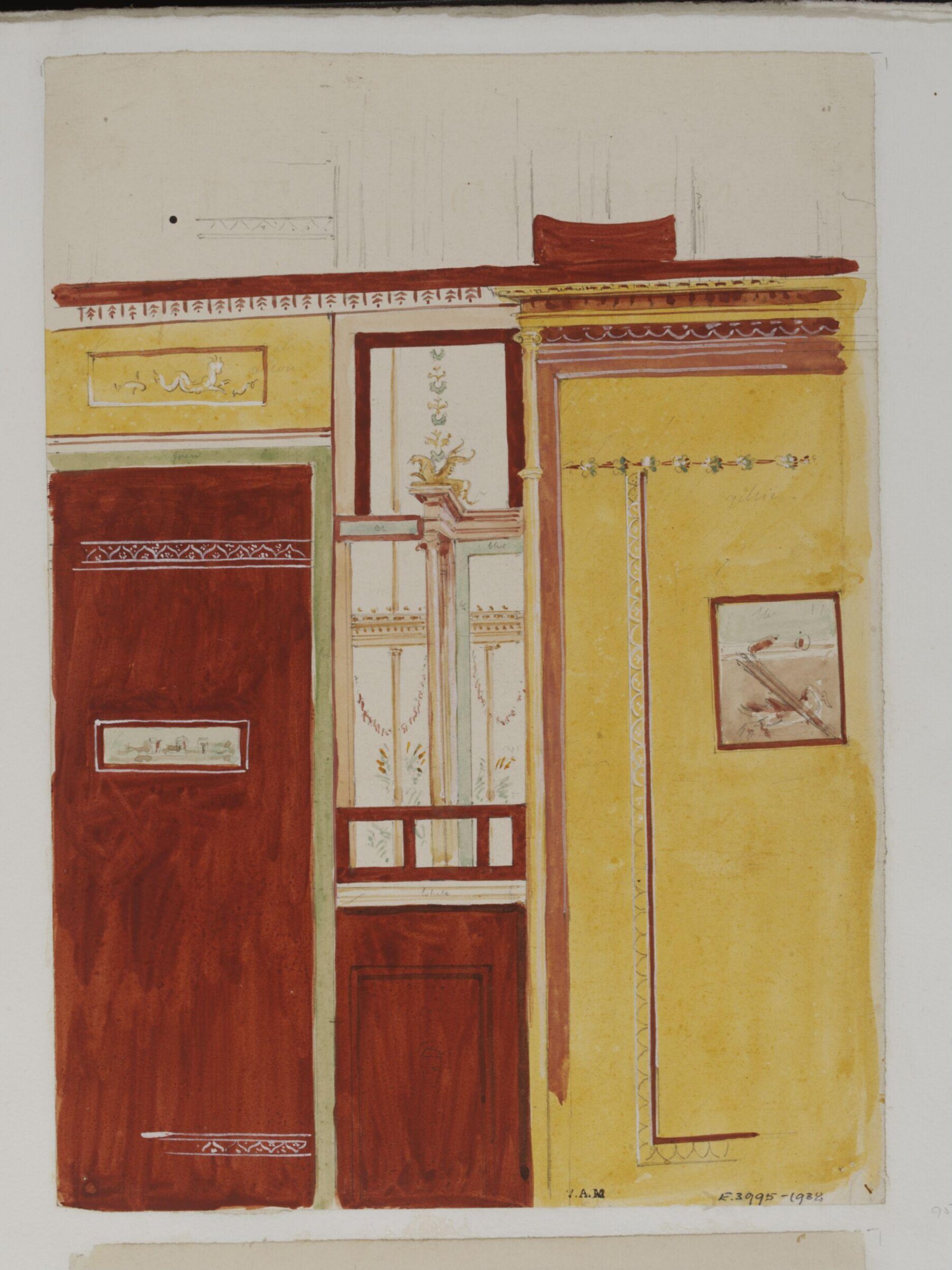 Drawing, James William Wild, 1840s