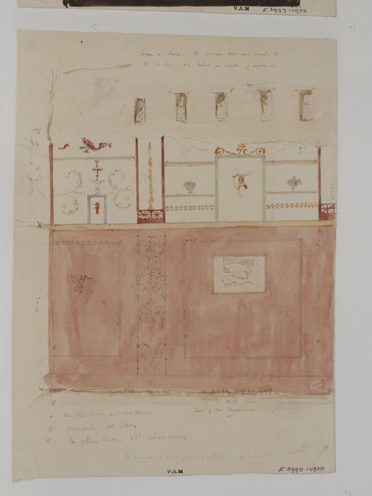Drawing, James William Wild, 1840s