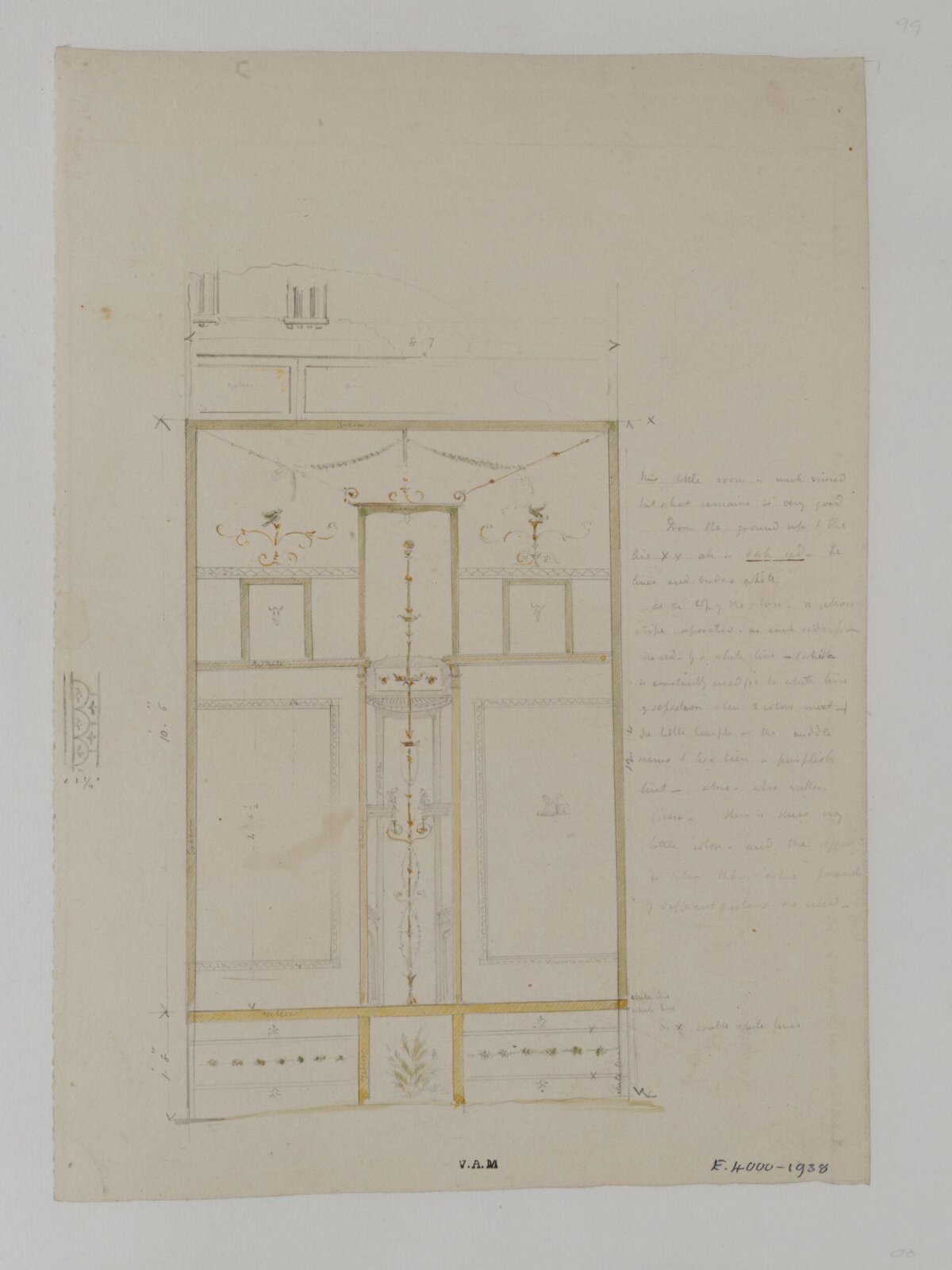 Drawing, James William Wild, 1840s