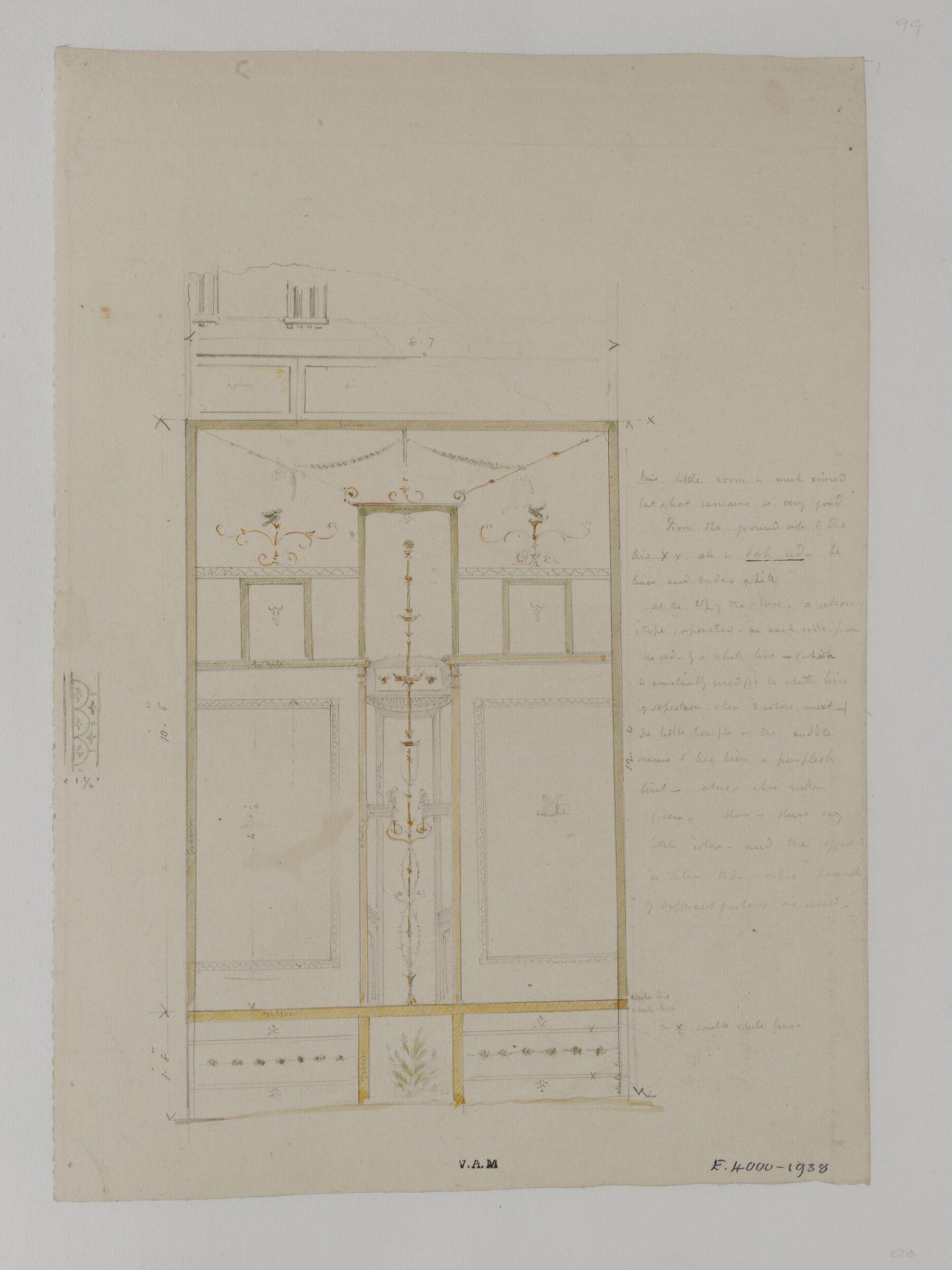 Drawing, James William Wild, 1840s