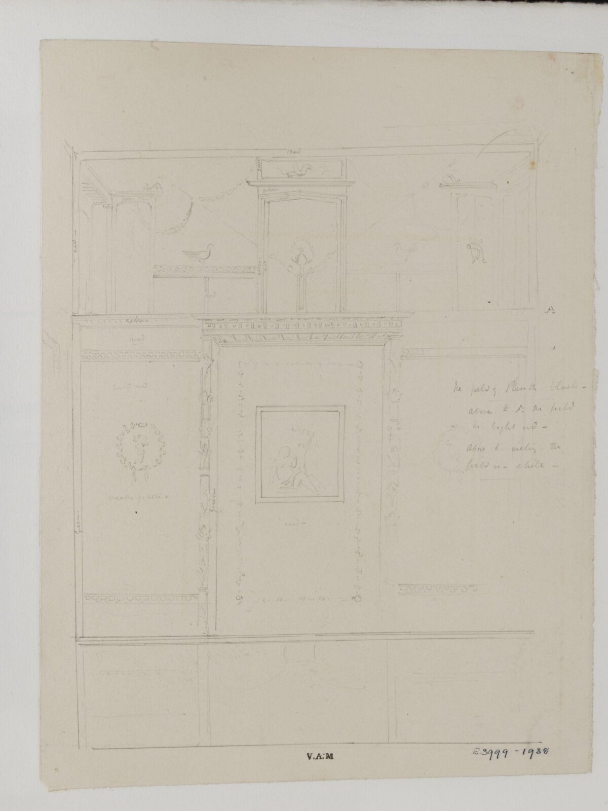 Drawing, James William Wild, 1840s