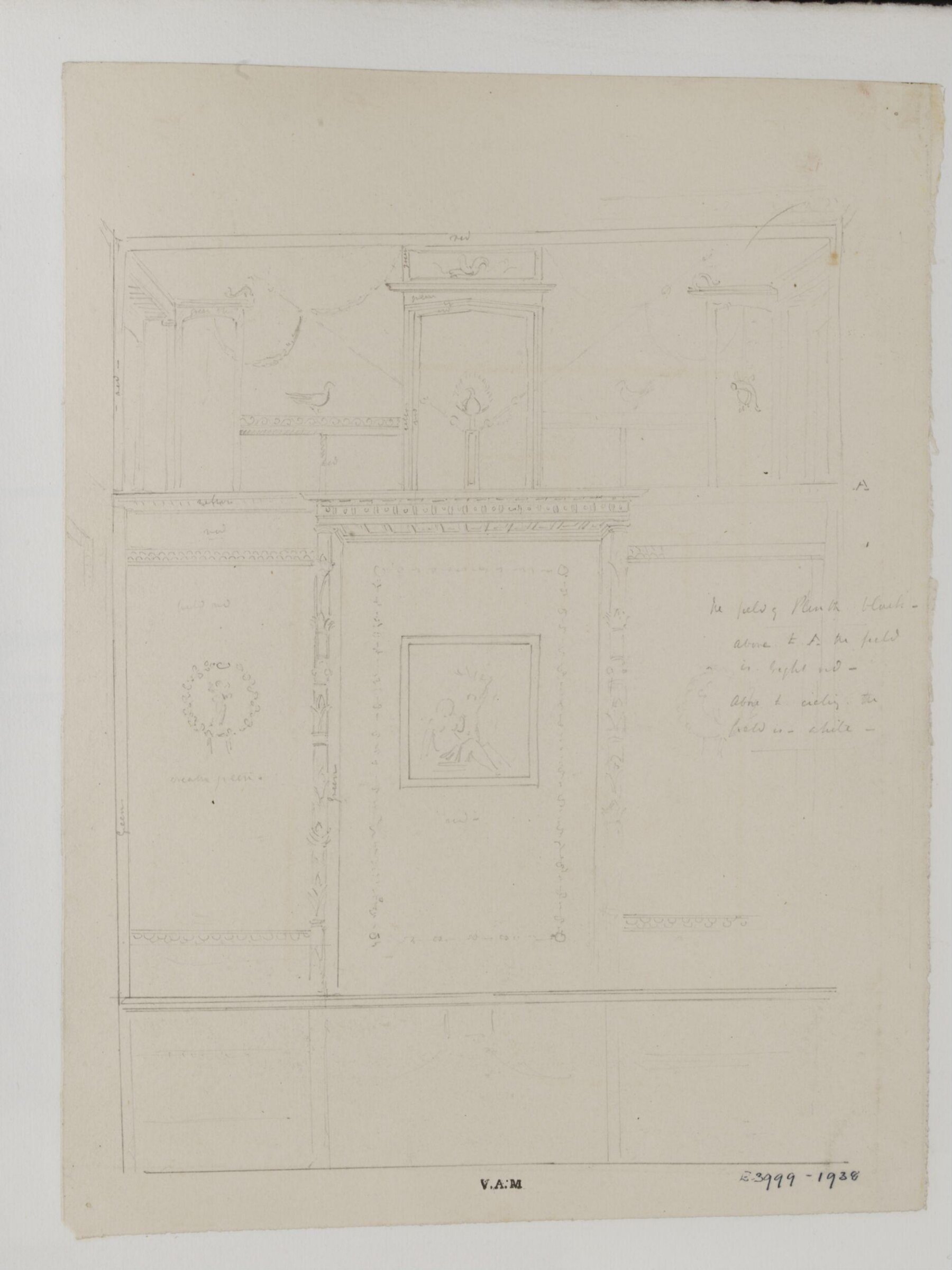 Drawing, James William Wild, 1840s