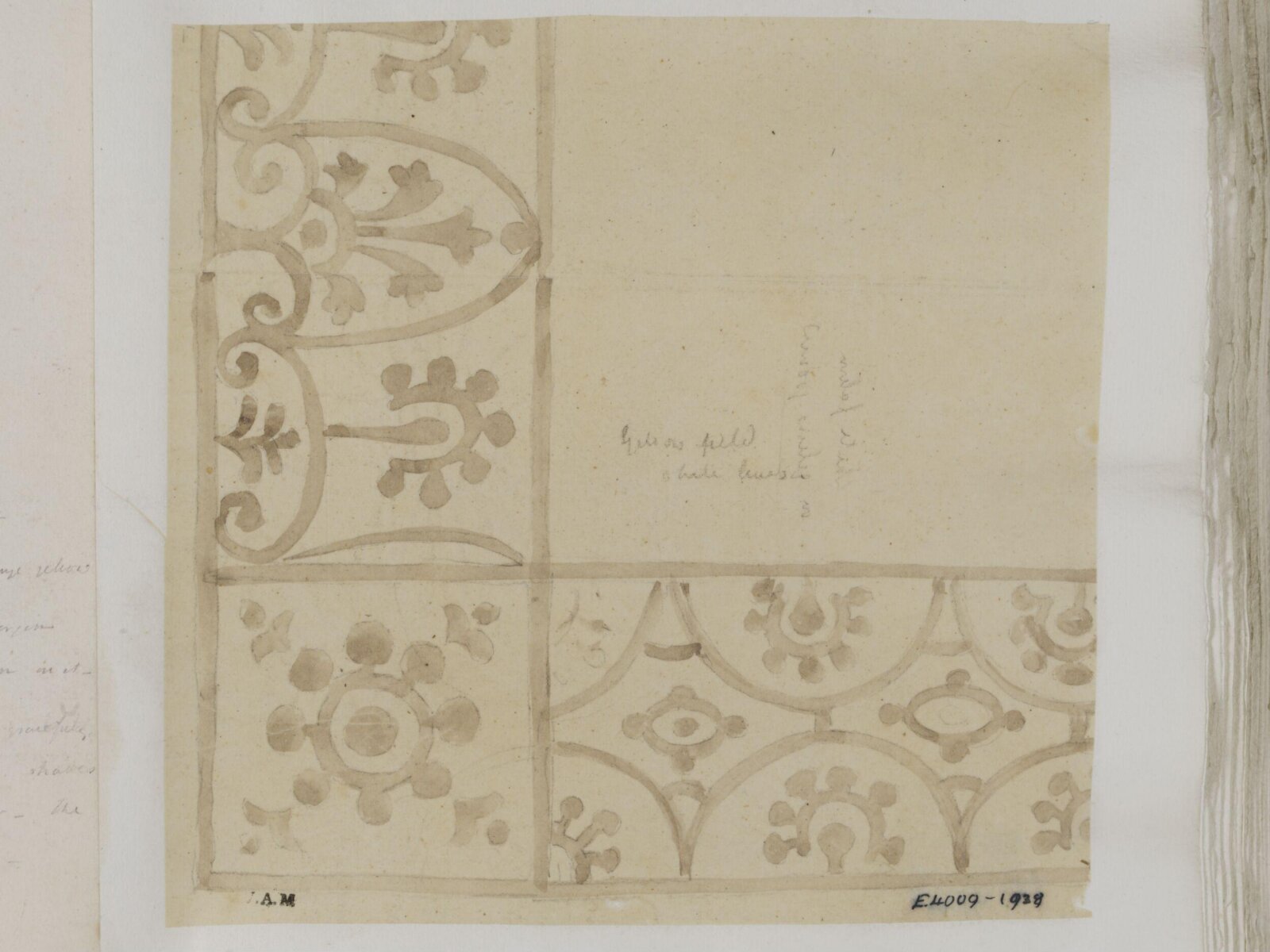 Drawing, James William Wild, 1840s