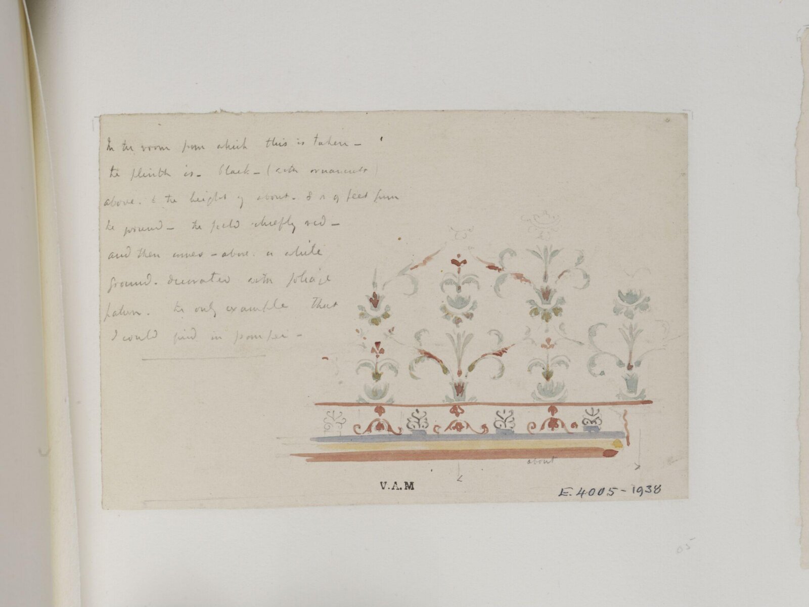 Drawing, James William Wild, 1840s