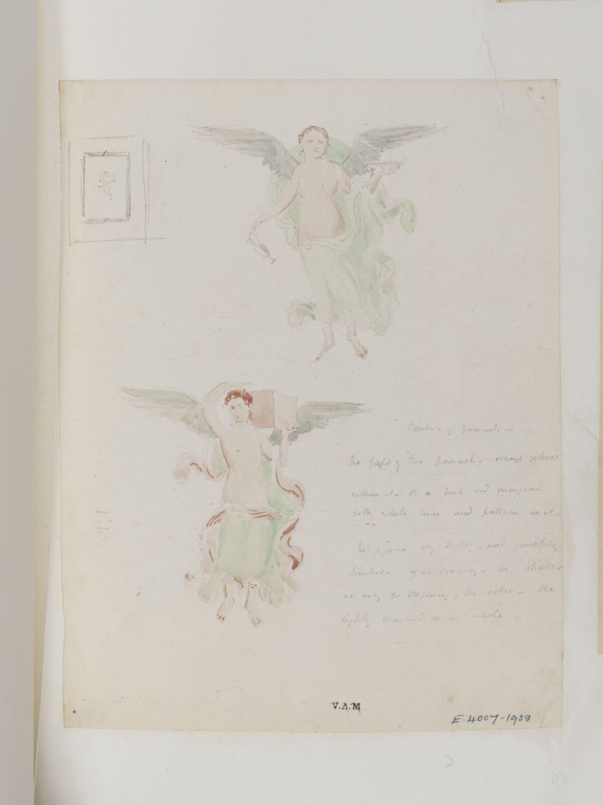 Drawing, James William Wild, 1840s