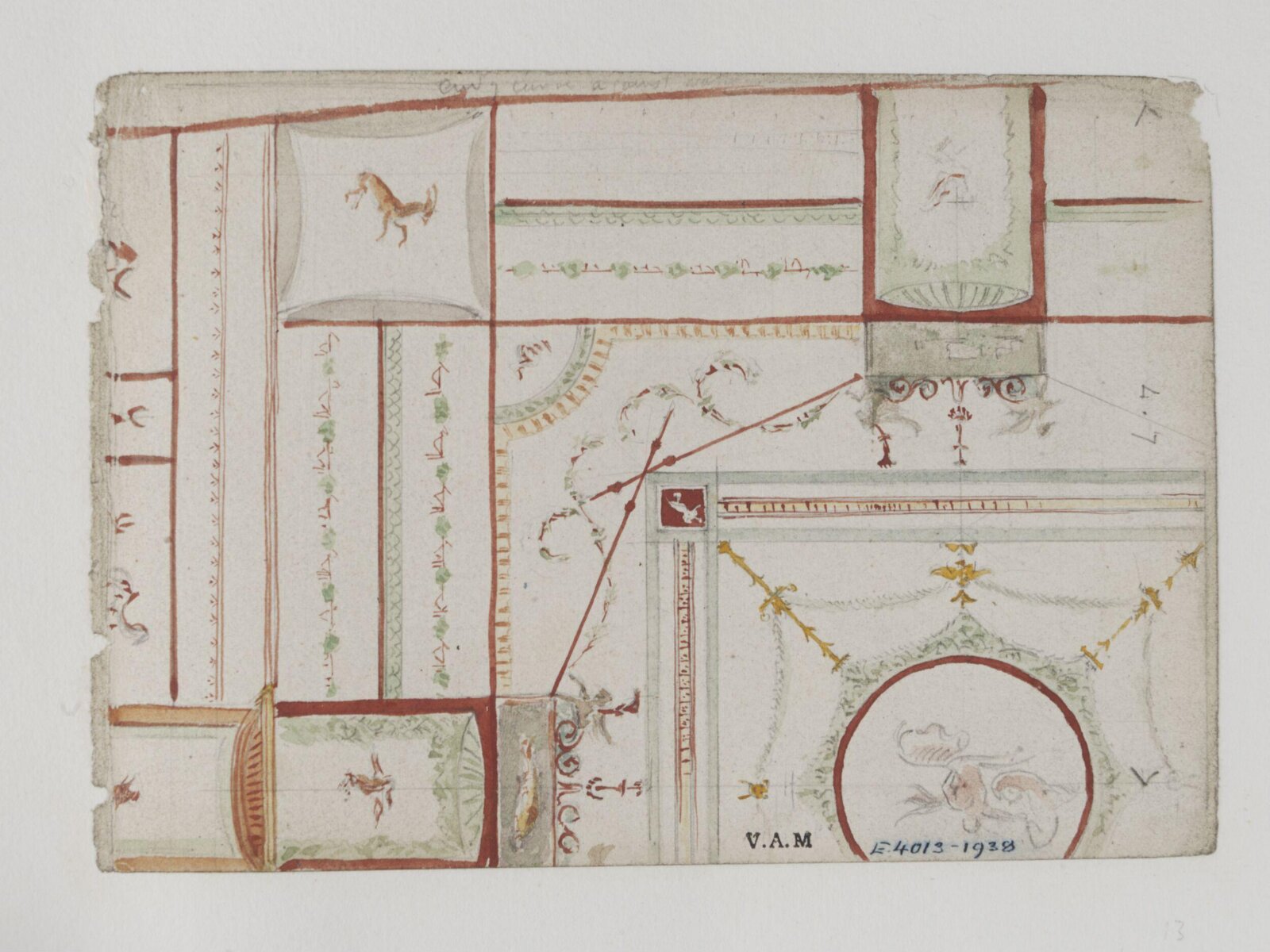 Drawing, James William Wild, 1840s