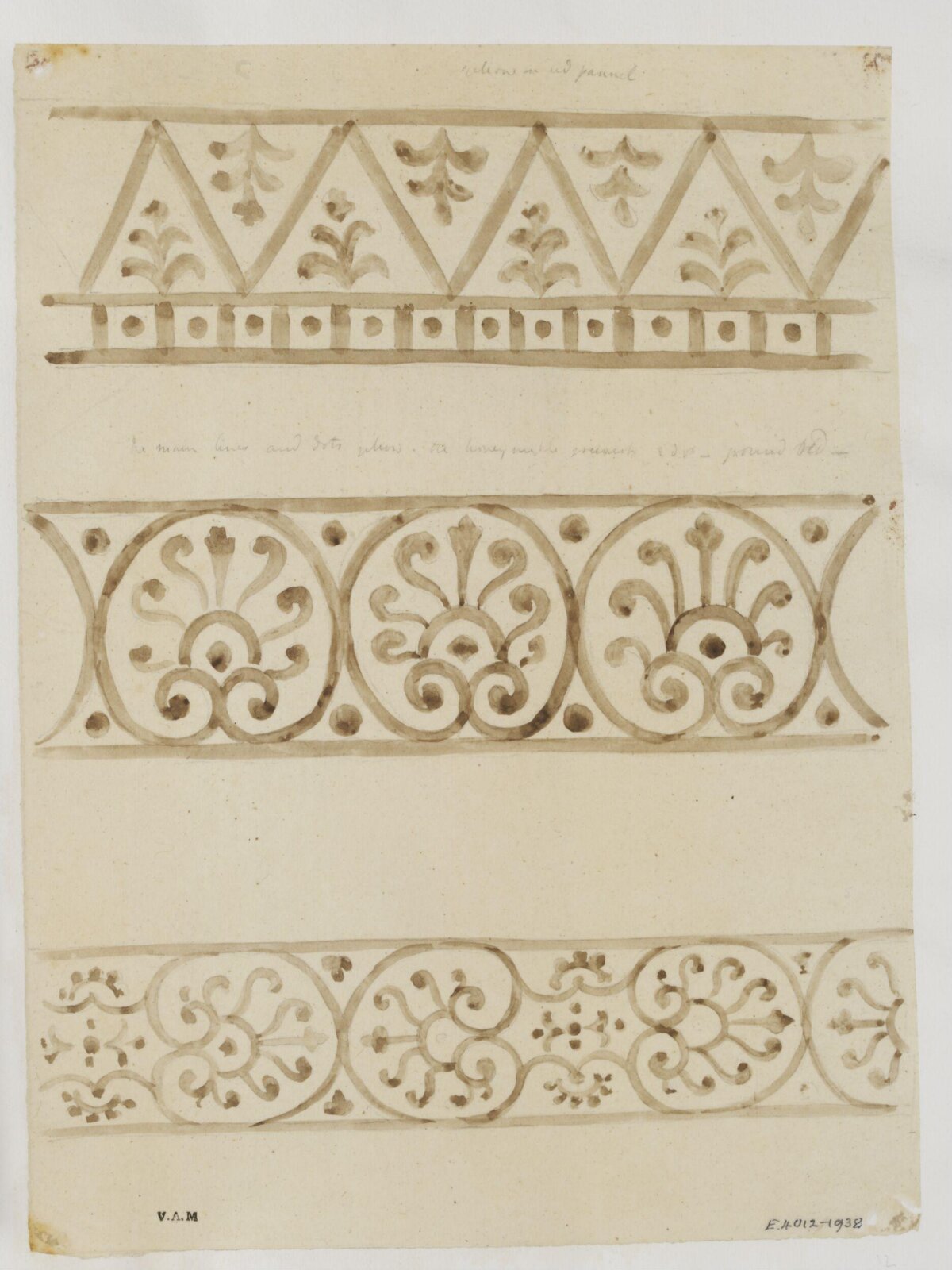 Drawing, James William Wild, 1840s
