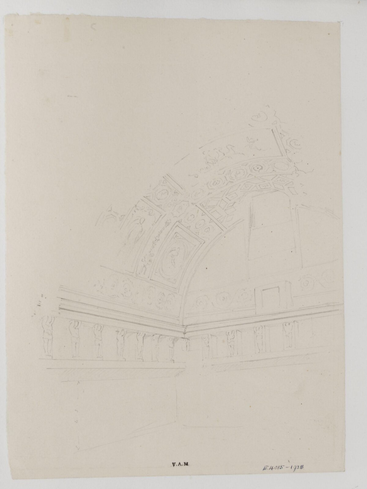 Drawing, James William Wild, 1840s