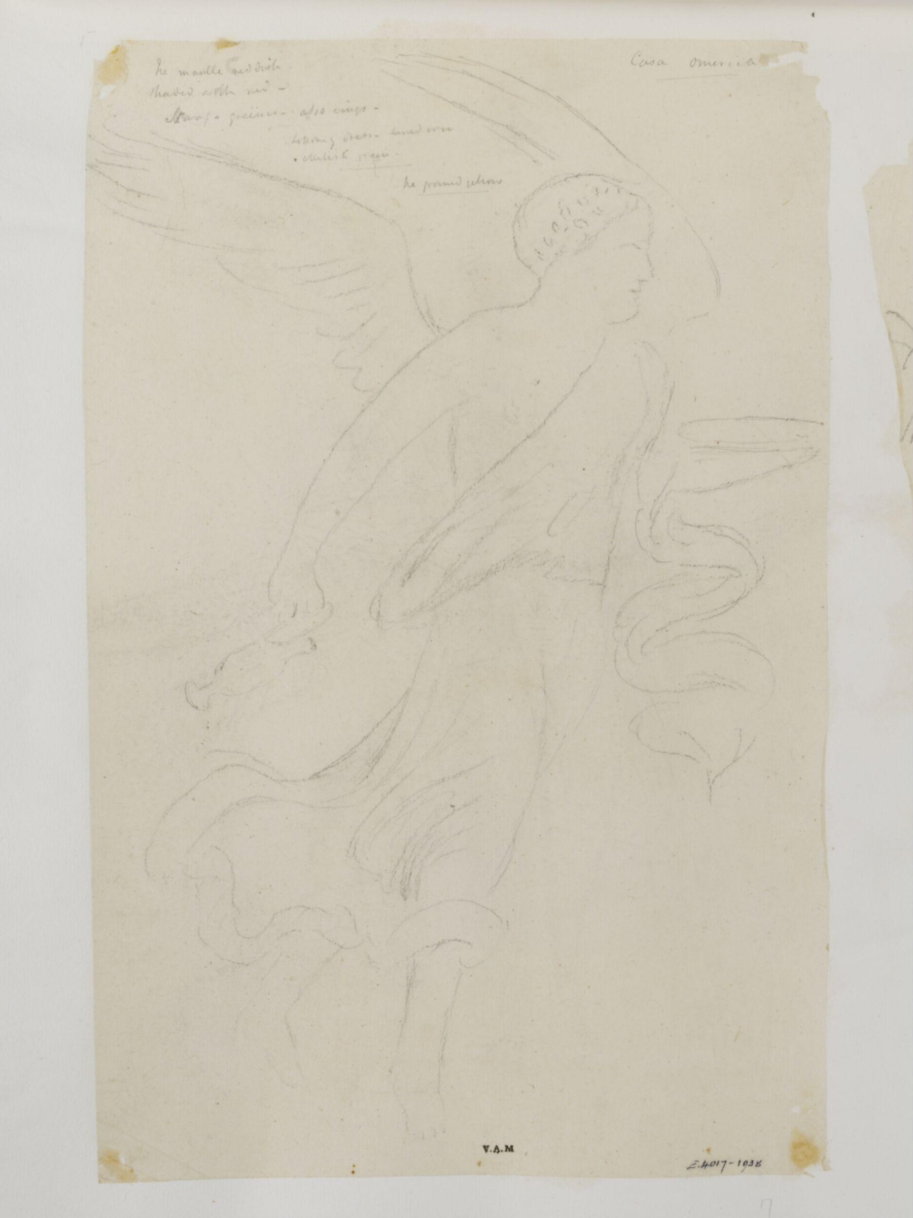 Drawing, James William Wild, 1840s