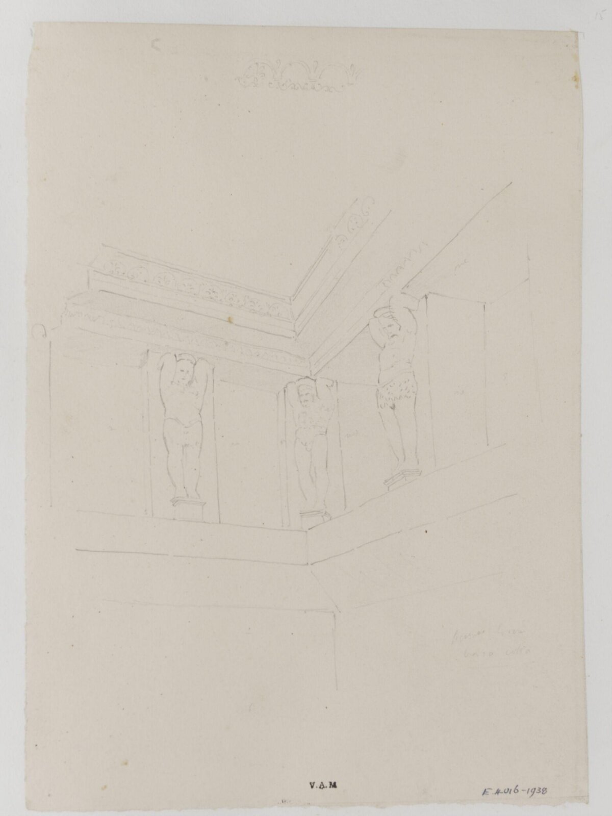 Drawing, James William Wild, 1840s