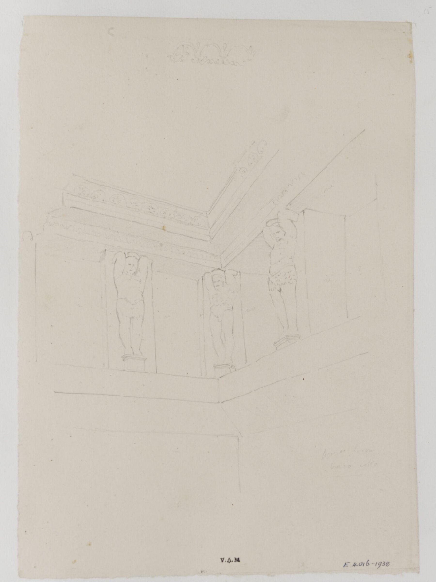 Drawing, James William Wild, 1840s