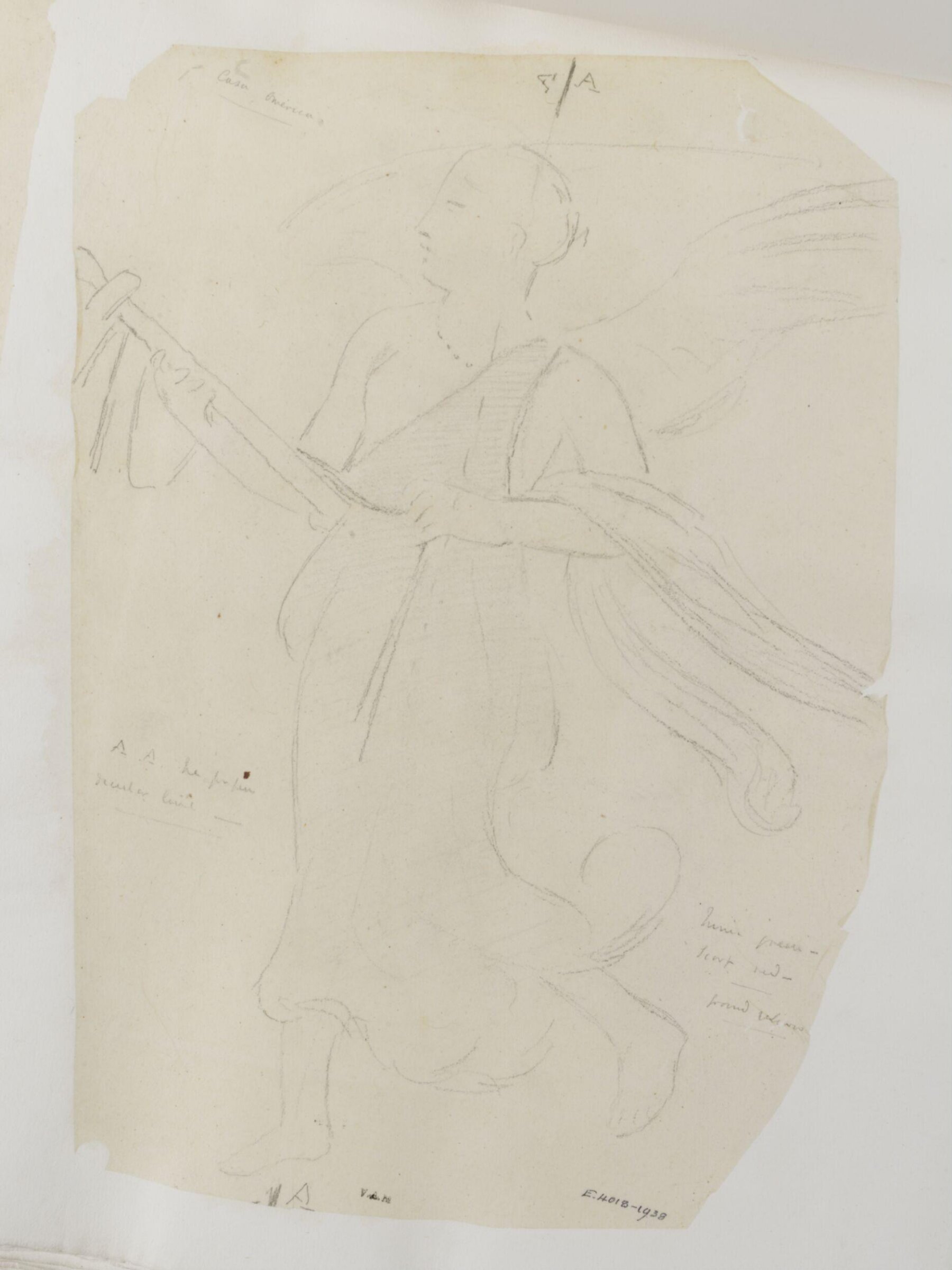 Drawing, James William Wild, 1840s