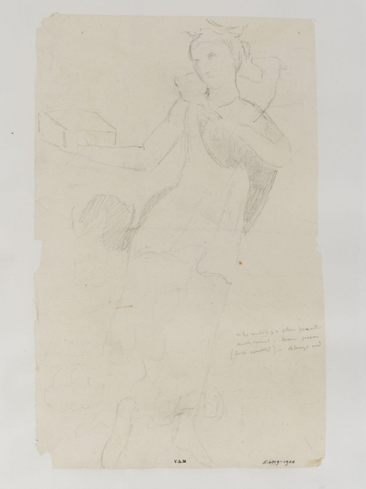 Drawing, James William Wild, 1840s