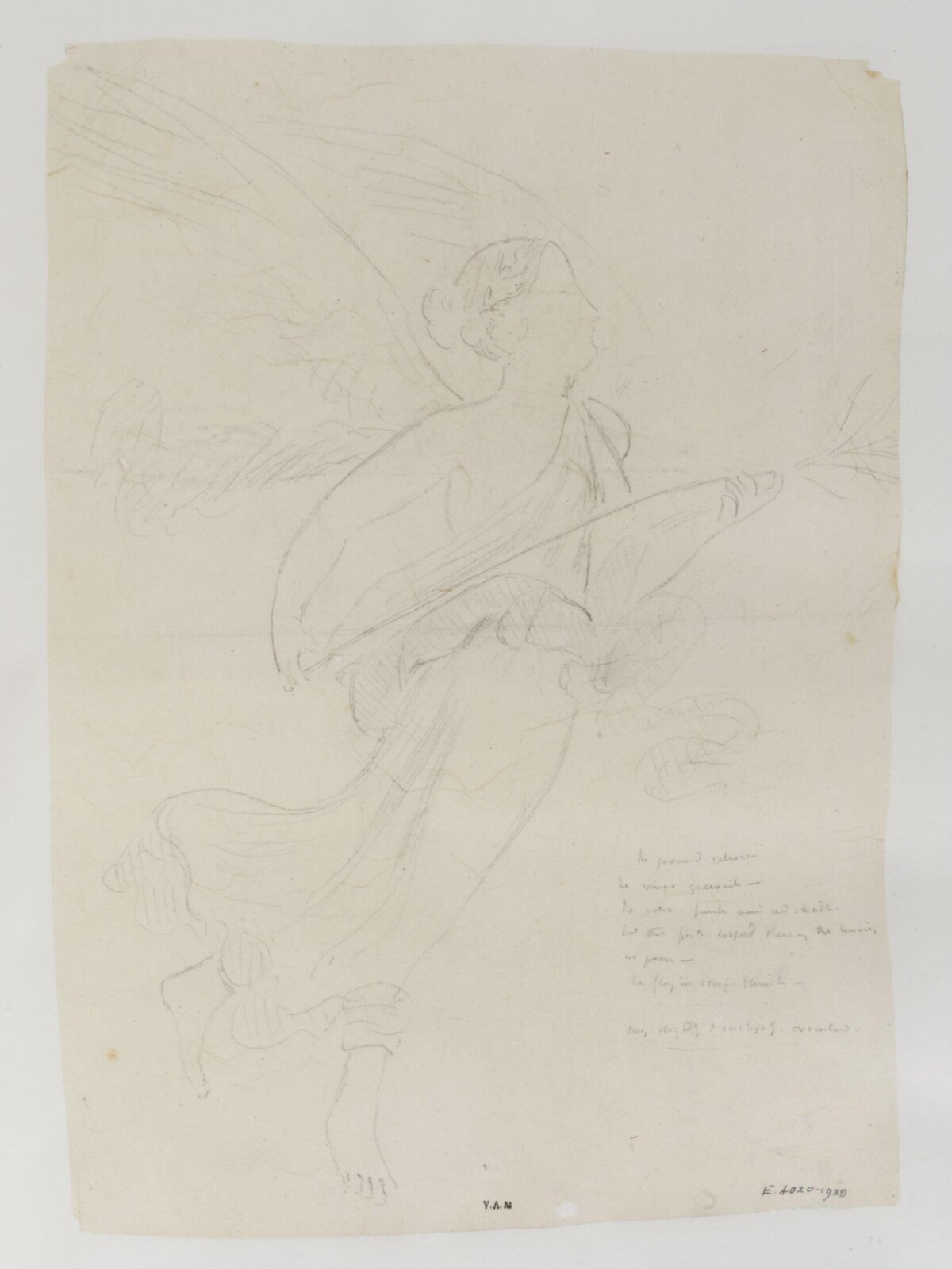 Drawing, James William Wild, 1840s
