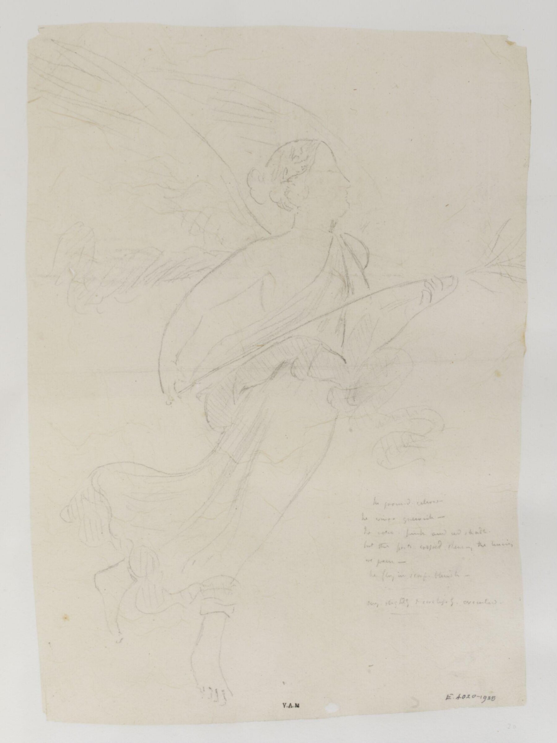 Drawing, James William Wild, 1840s