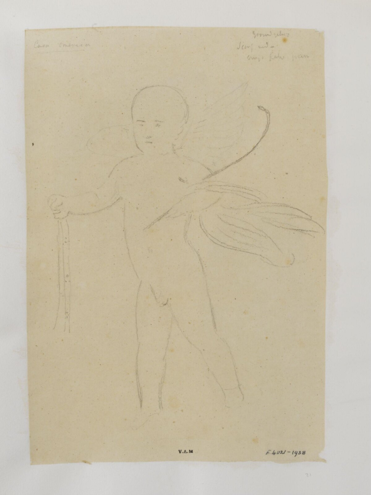 Drawing, James William Wild, 1840s
