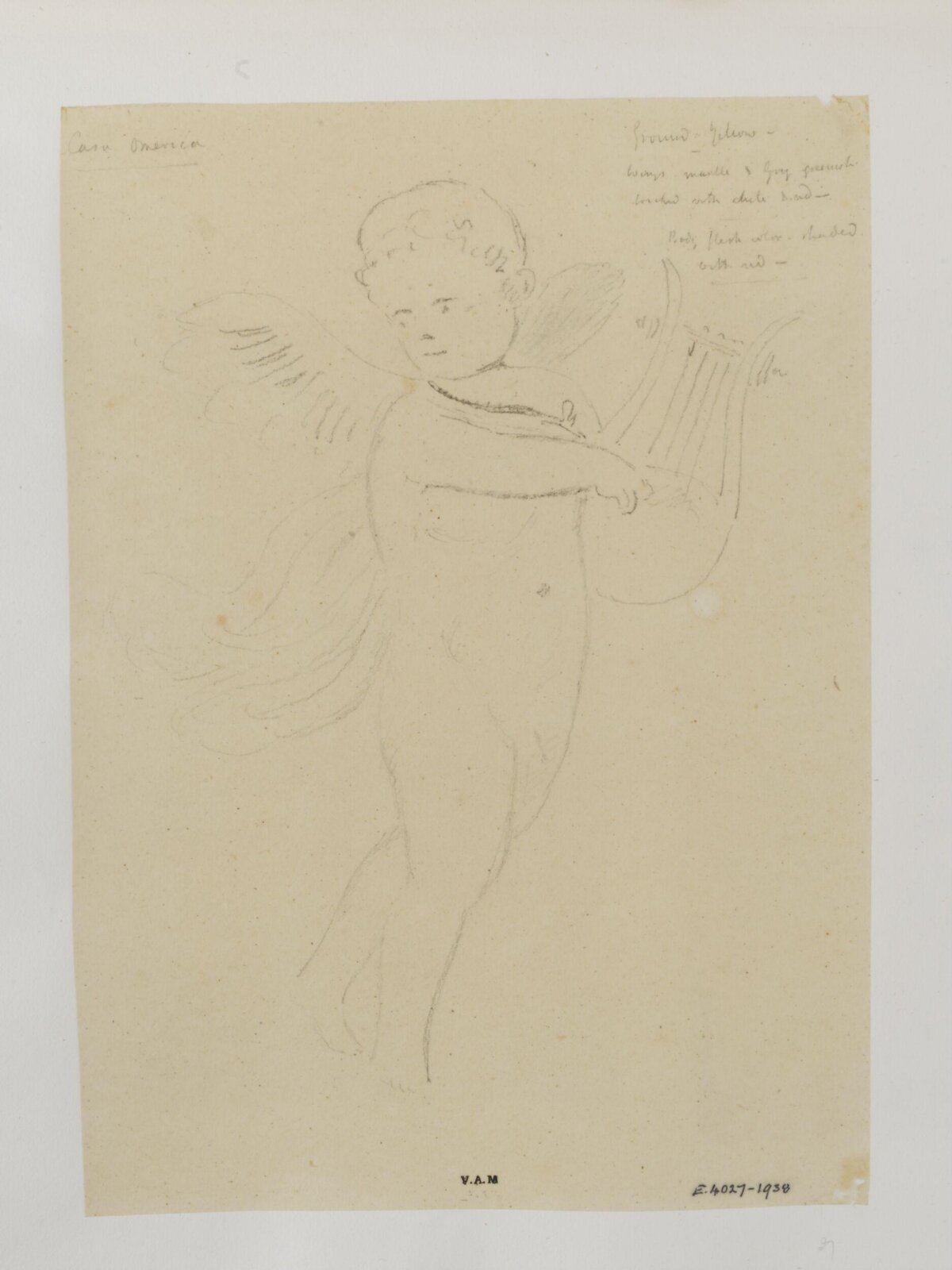 Drawing, James William Wild, 1840s