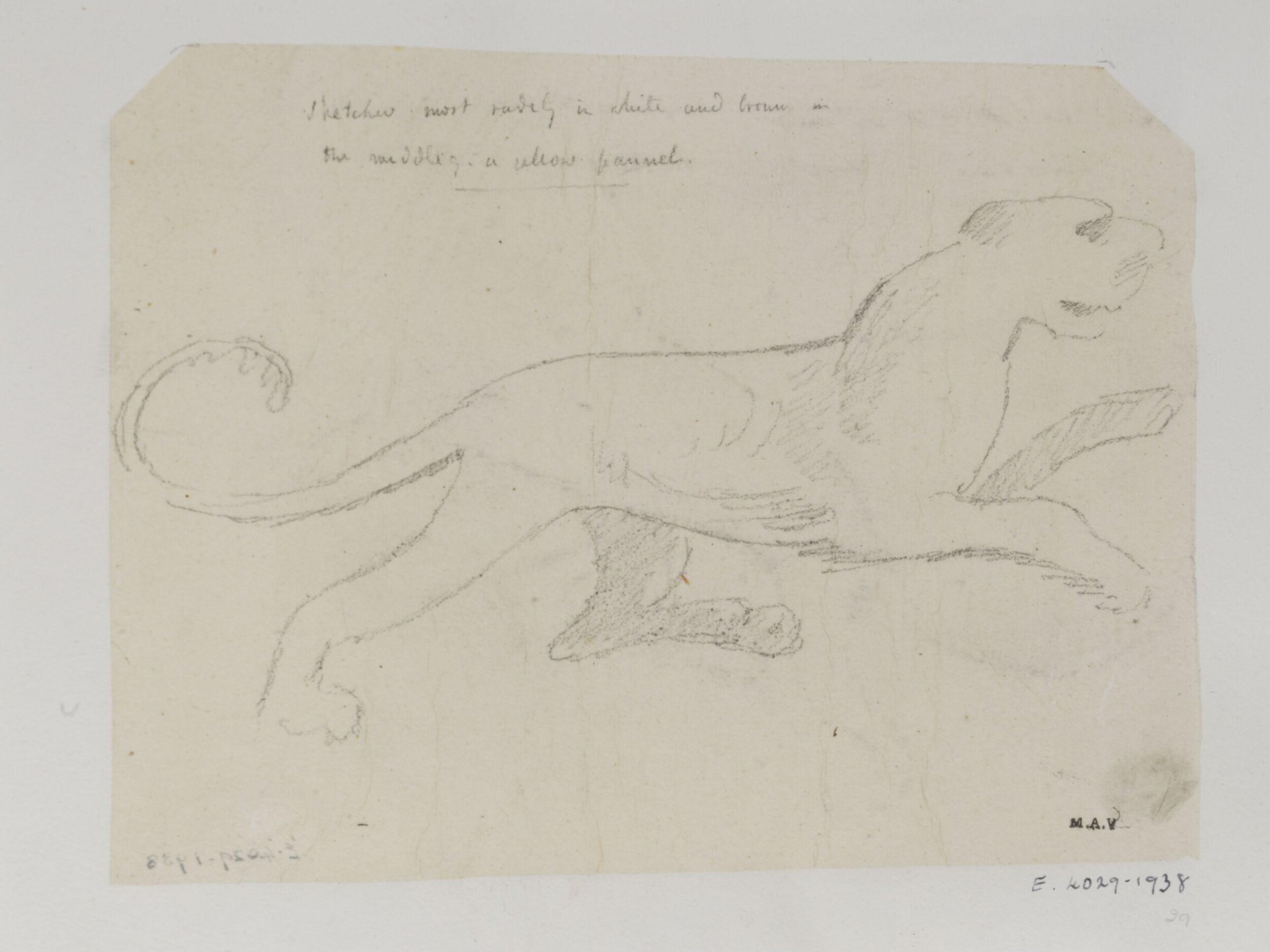 Drawing, James William Wild, 1840s