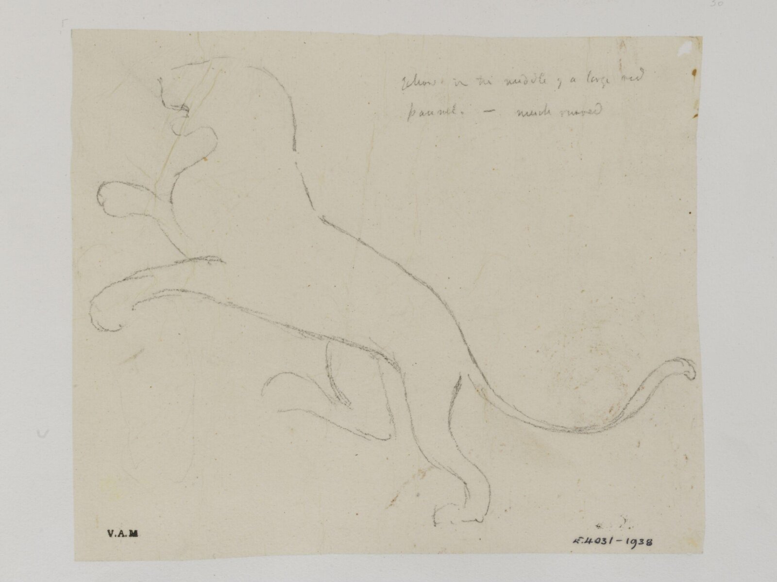 Drawing, James William Wild, 1840s
