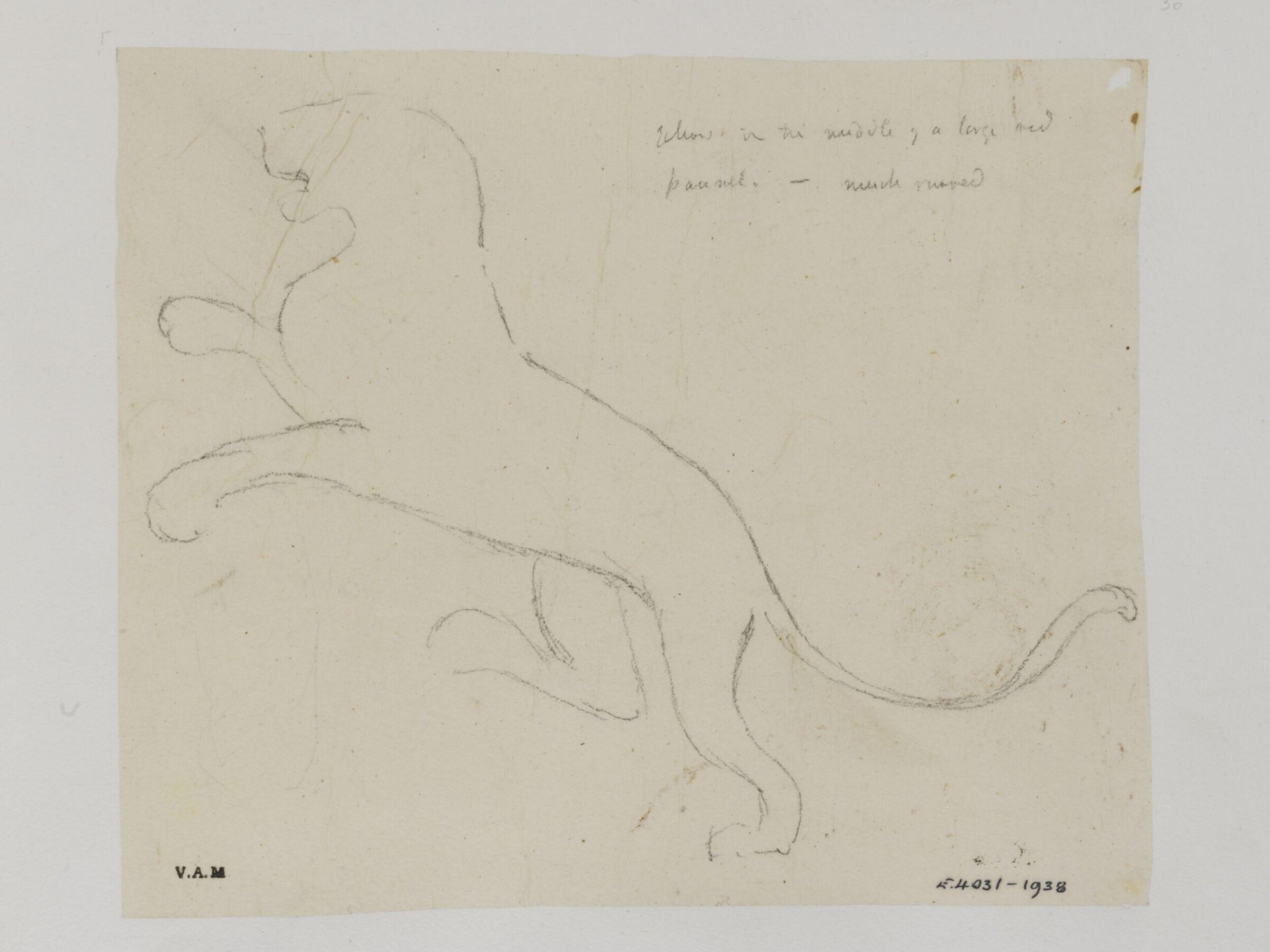 Drawing, James William Wild, 1840s