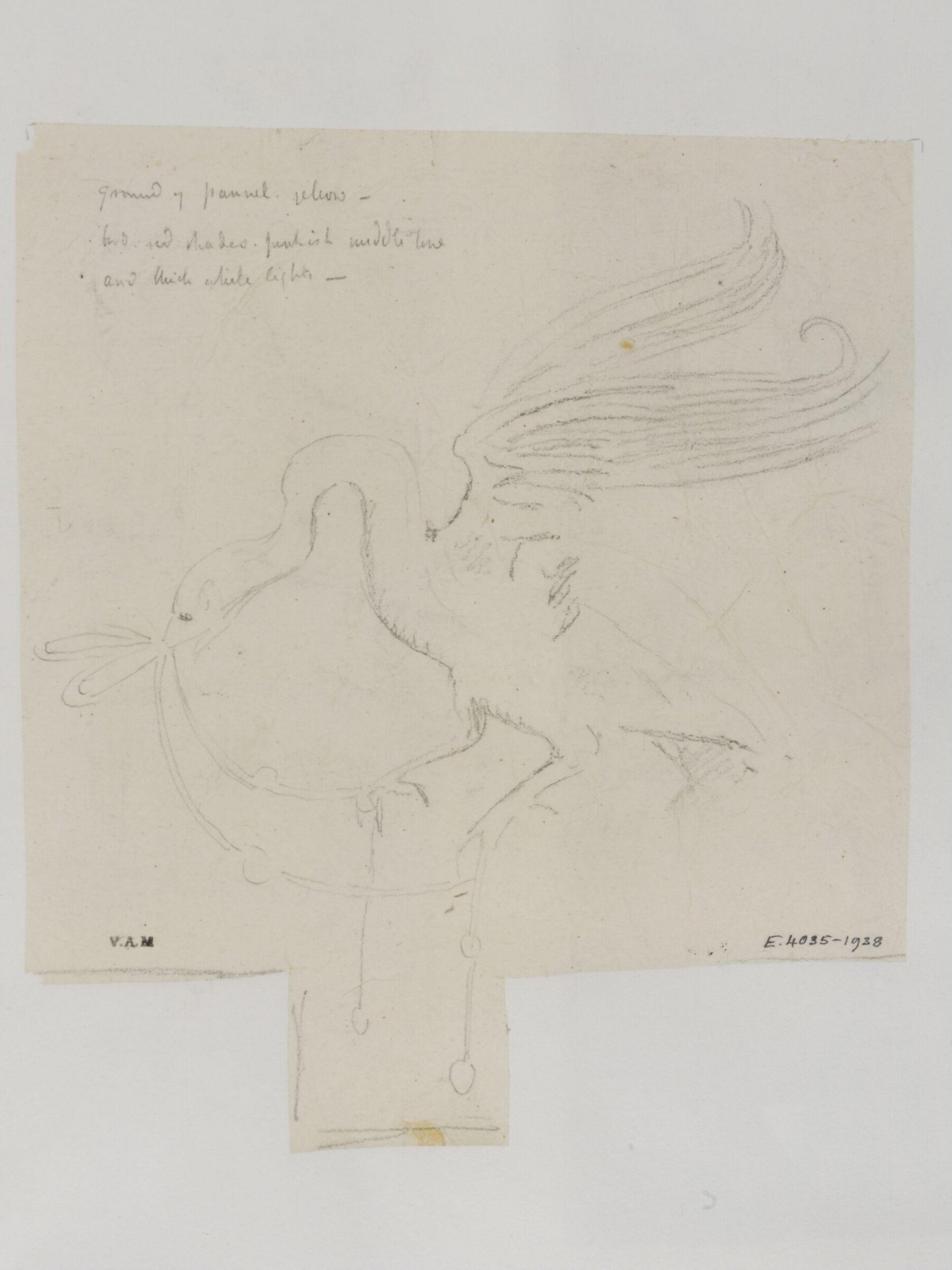 Drawing, James William Wild, 1840s