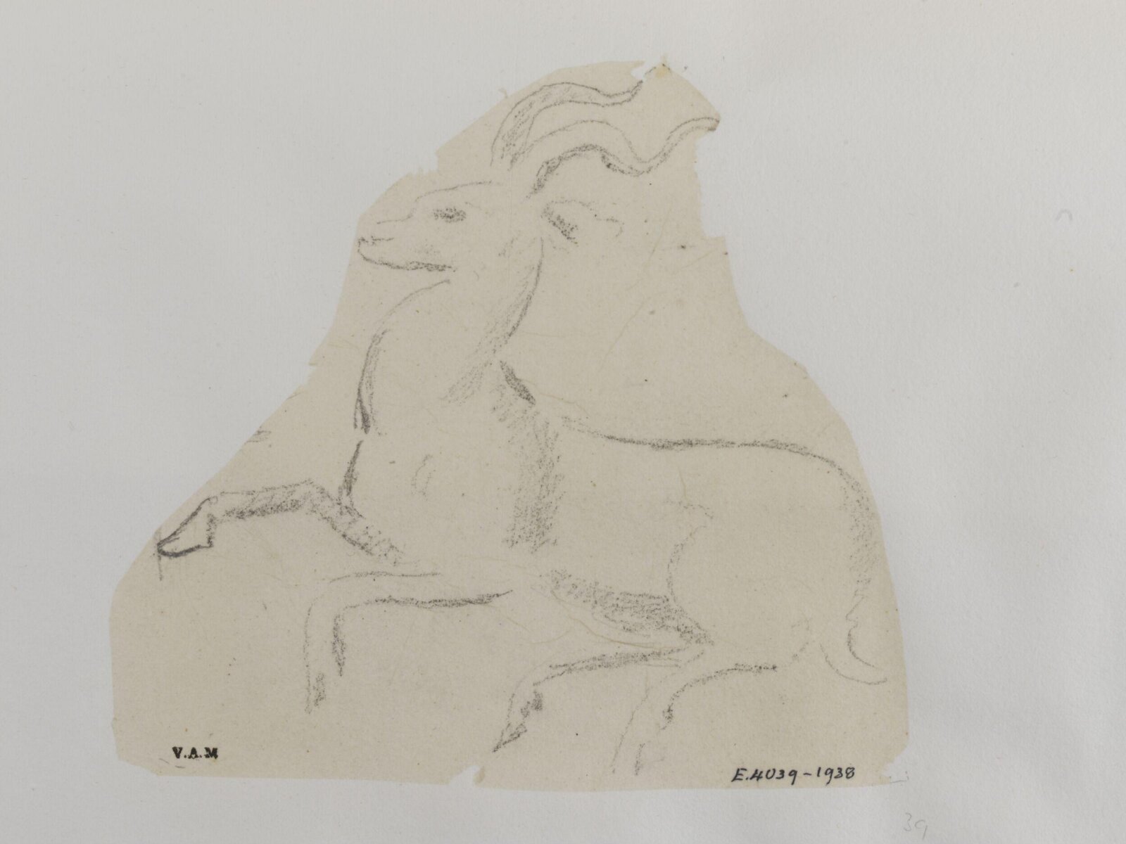 Drawing, James William Wild, 1840s
