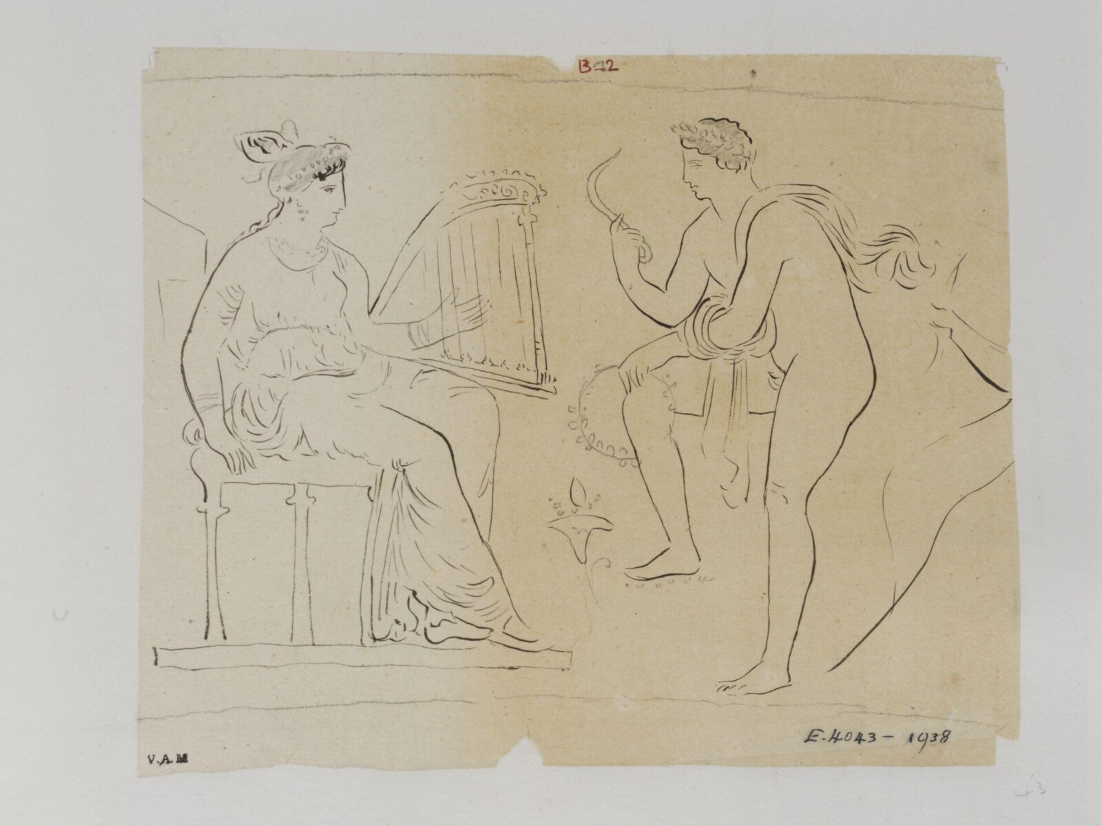 Drawing, James William Wild, 1840s