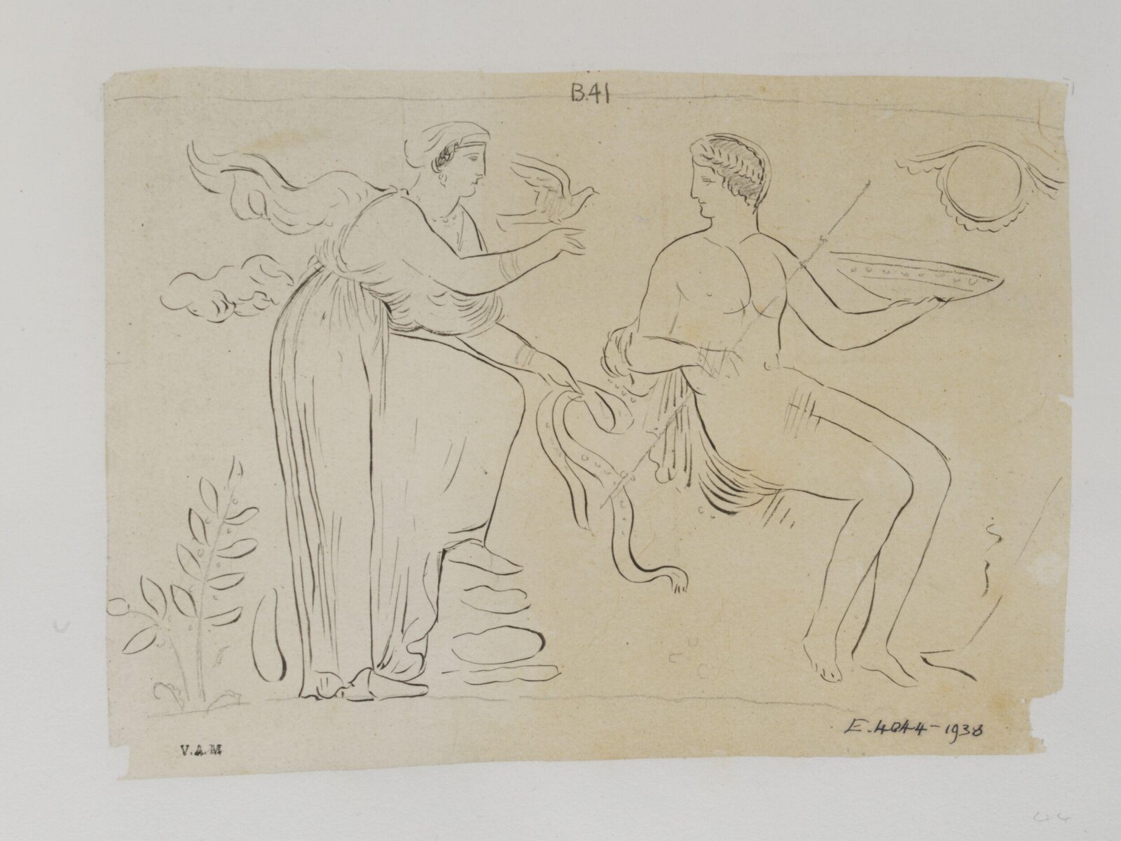 Drawing, James William Wild, 1840s