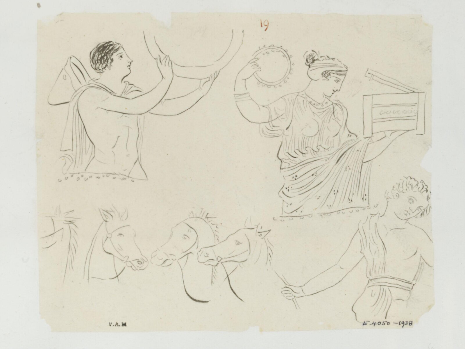Drawing, James William Wild, 1840s
