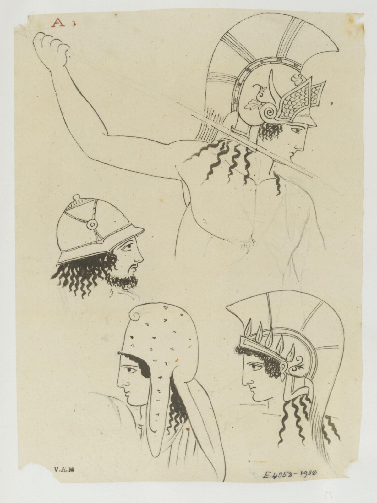 Drawing, James William Wild, 1840s
