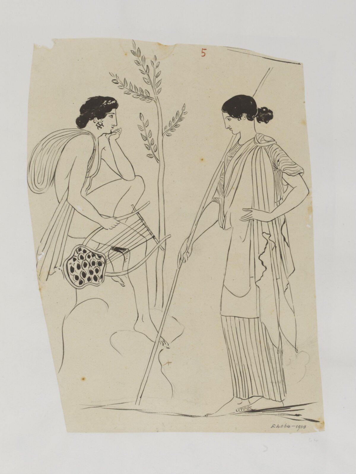 Drawing, James William Wild, 1840s